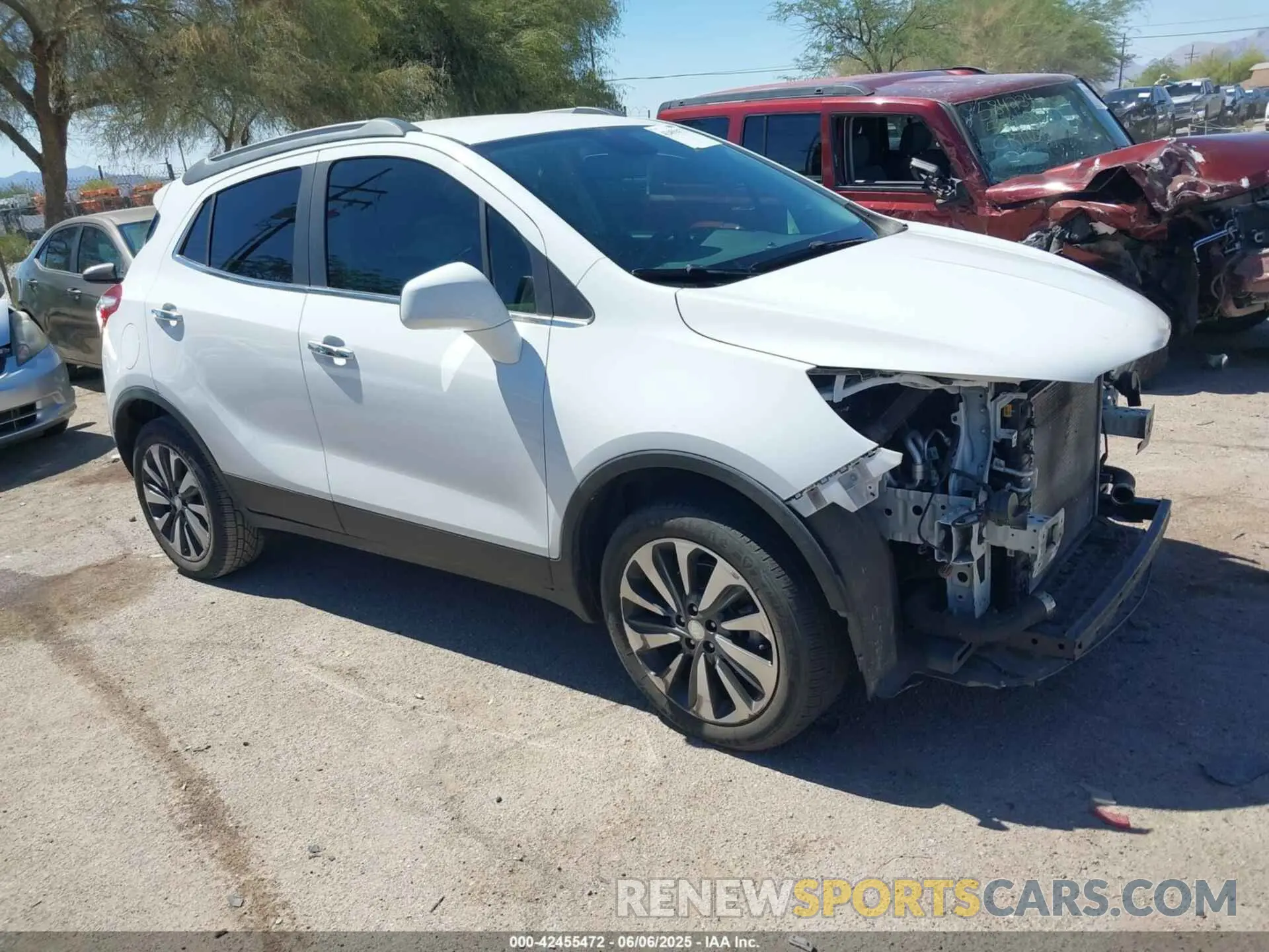 1 Photograph of a damaged car KL4CJASB7MB311802 BUICK ENCORE 2021