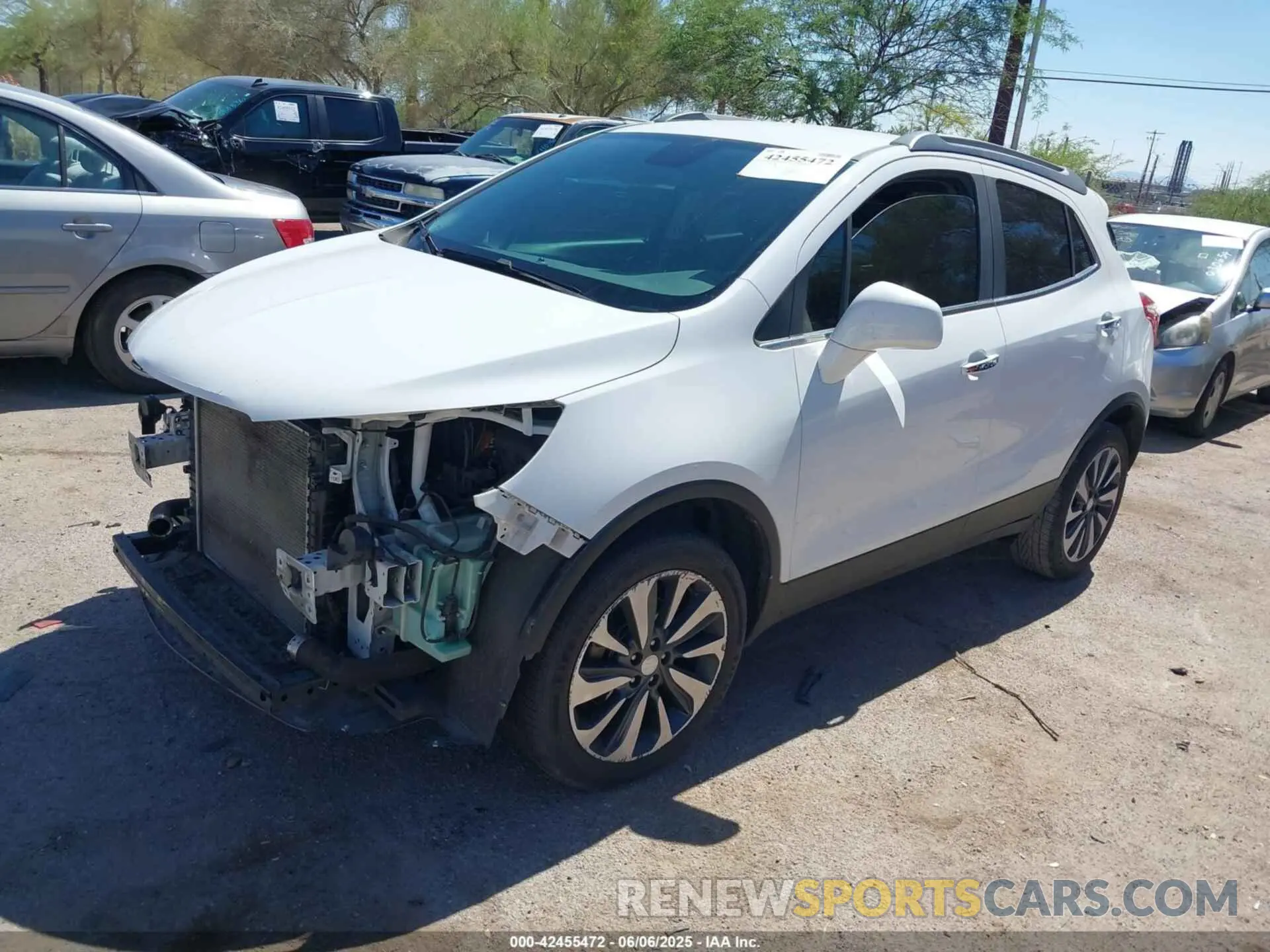 2 Photograph of a damaged car KL4CJASB7MB311802 BUICK ENCORE 2021