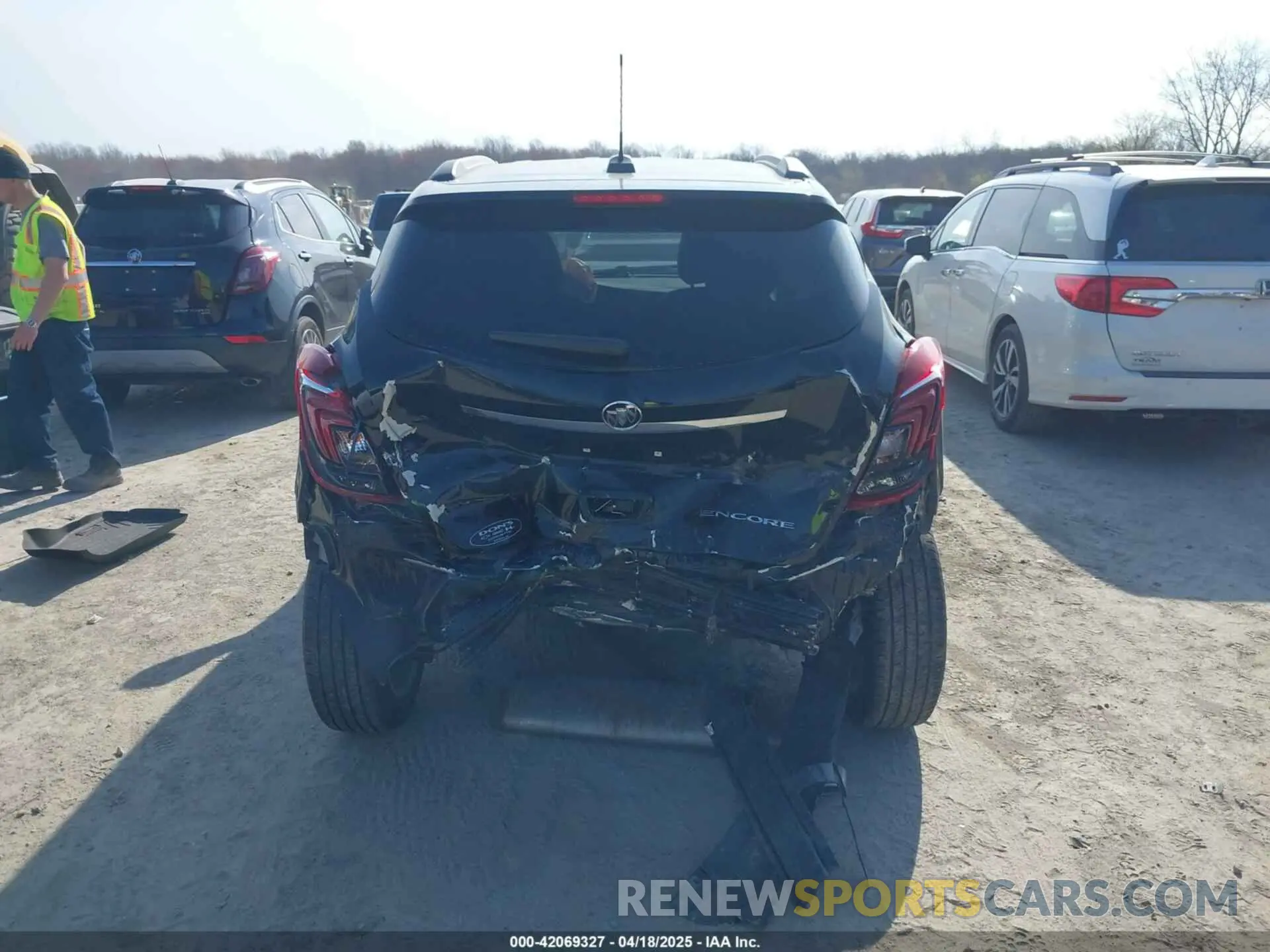 17 Photograph of a damaged car KL4CJASB7MB317003 BUICK ENCORE 2021