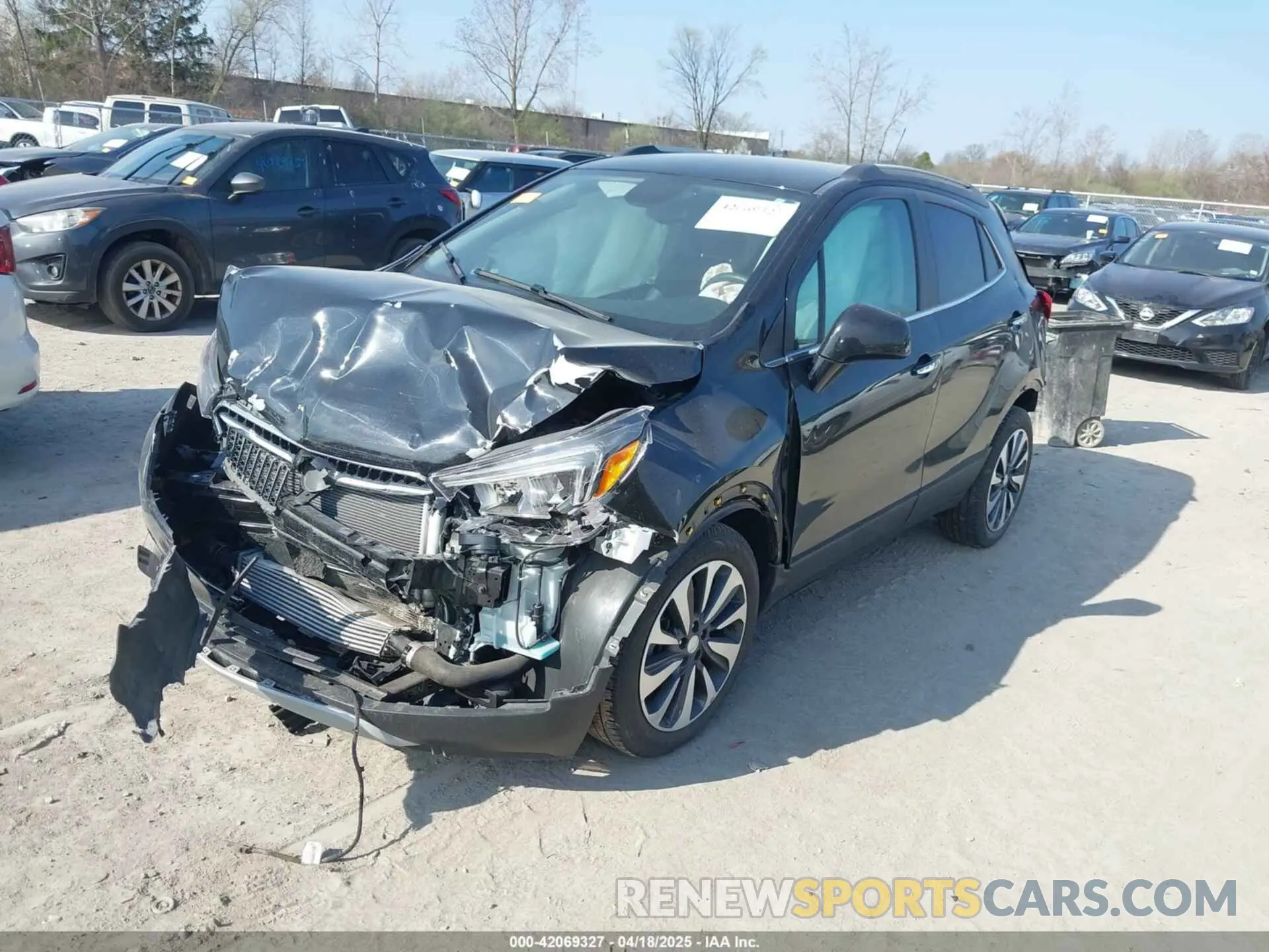 2 Photograph of a damaged car KL4CJASB7MB317003 BUICK ENCORE 2021