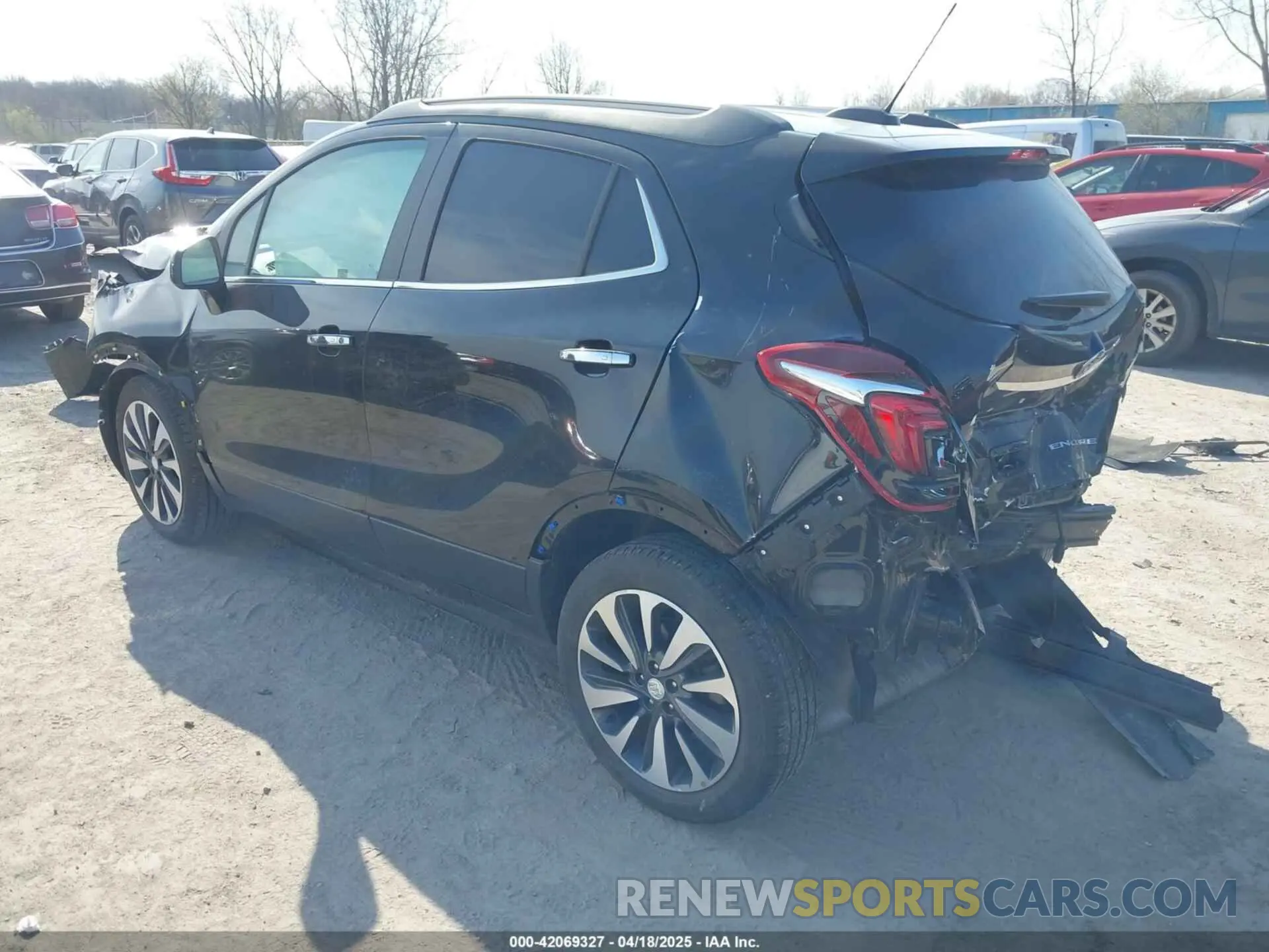 3 Photograph of a damaged car KL4CJASB7MB317003 BUICK ENCORE 2021