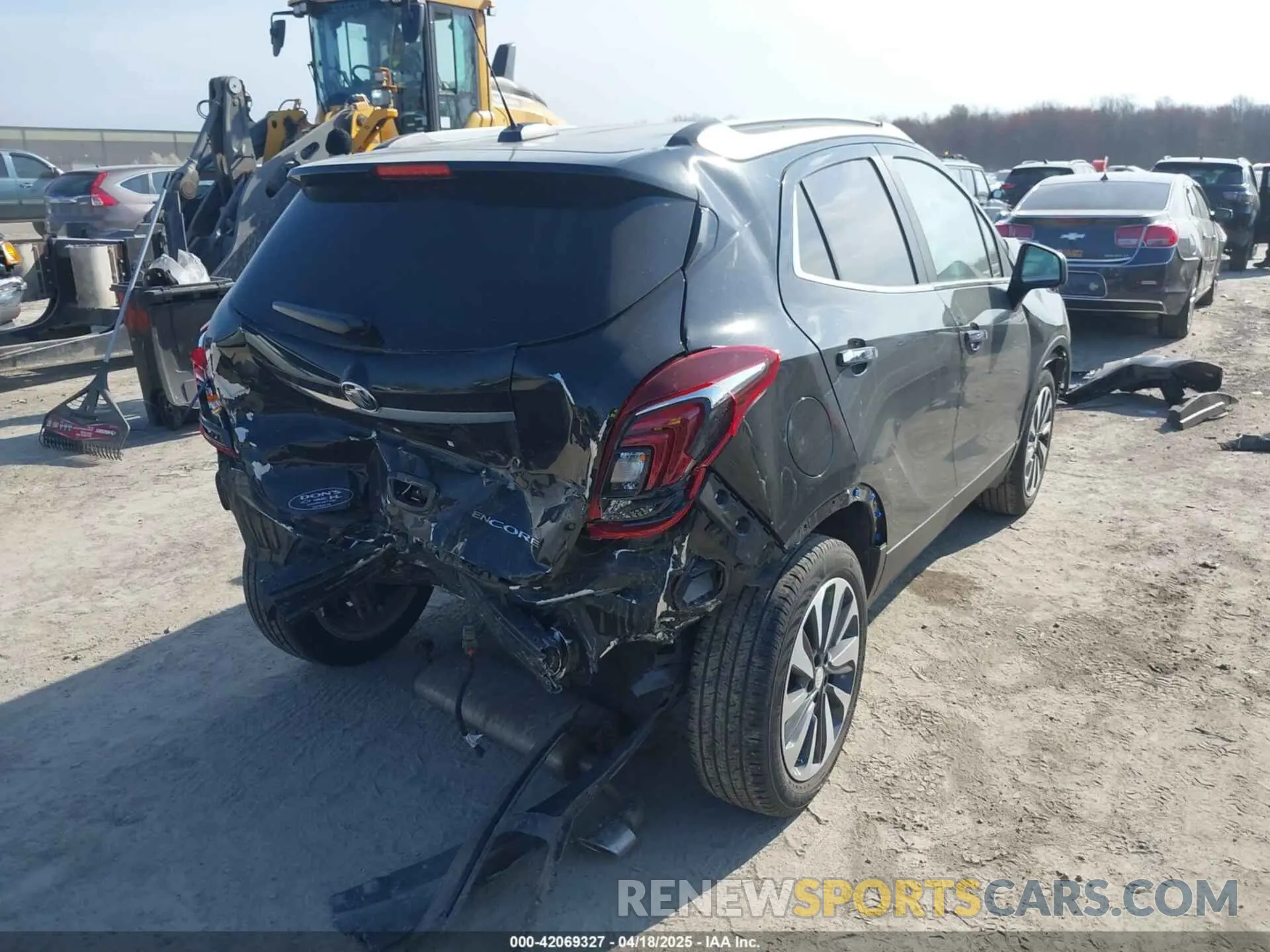 4 Photograph of a damaged car KL4CJASB7MB317003 BUICK ENCORE 2021