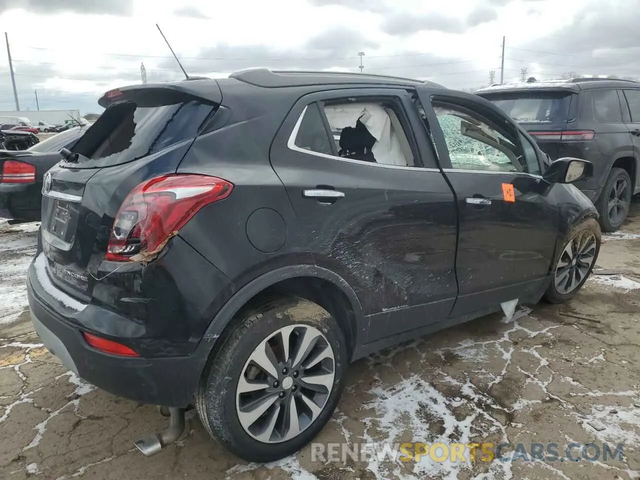 3 Photograph of a damaged car KL4CJASB7MB333282 BUICK ENCORE 2021