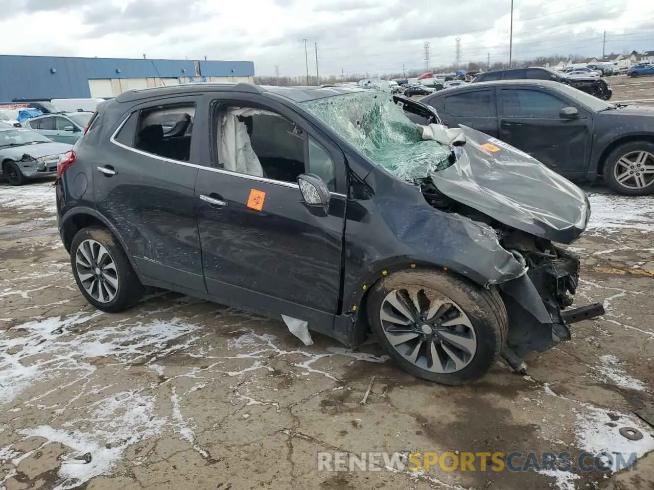 4 Photograph of a damaged car KL4CJASB7MB333282 BUICK ENCORE 2021