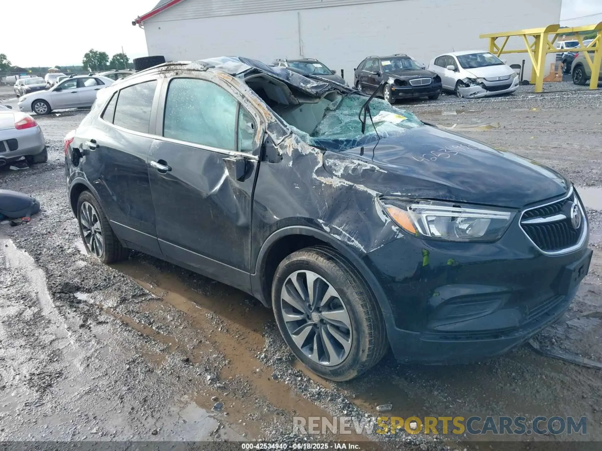 1 Photograph of a damaged car KL4CJASB7MB335162 BUICK ENCORE 2021