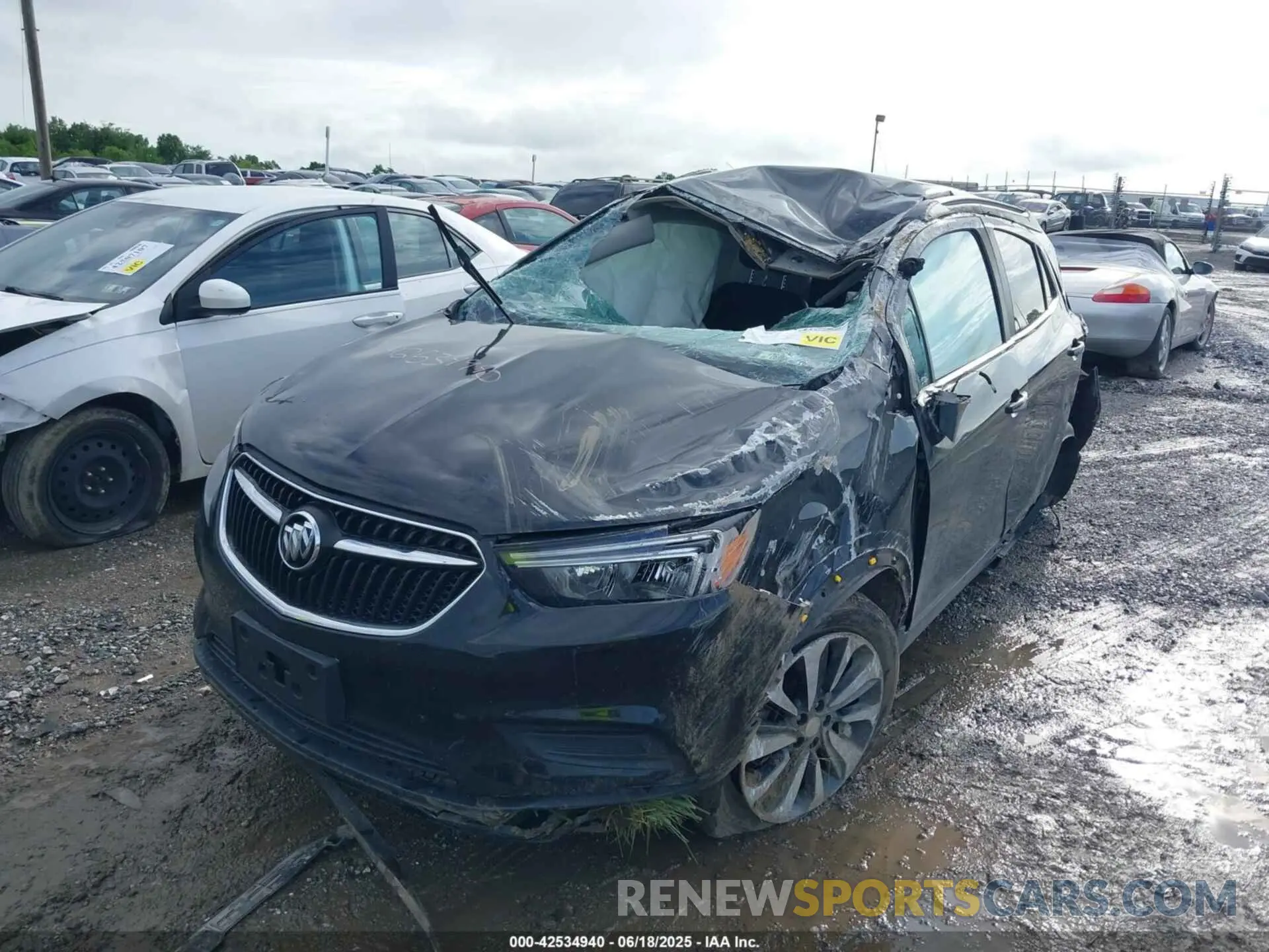 2 Photograph of a damaged car KL4CJASB7MB335162 BUICK ENCORE 2021