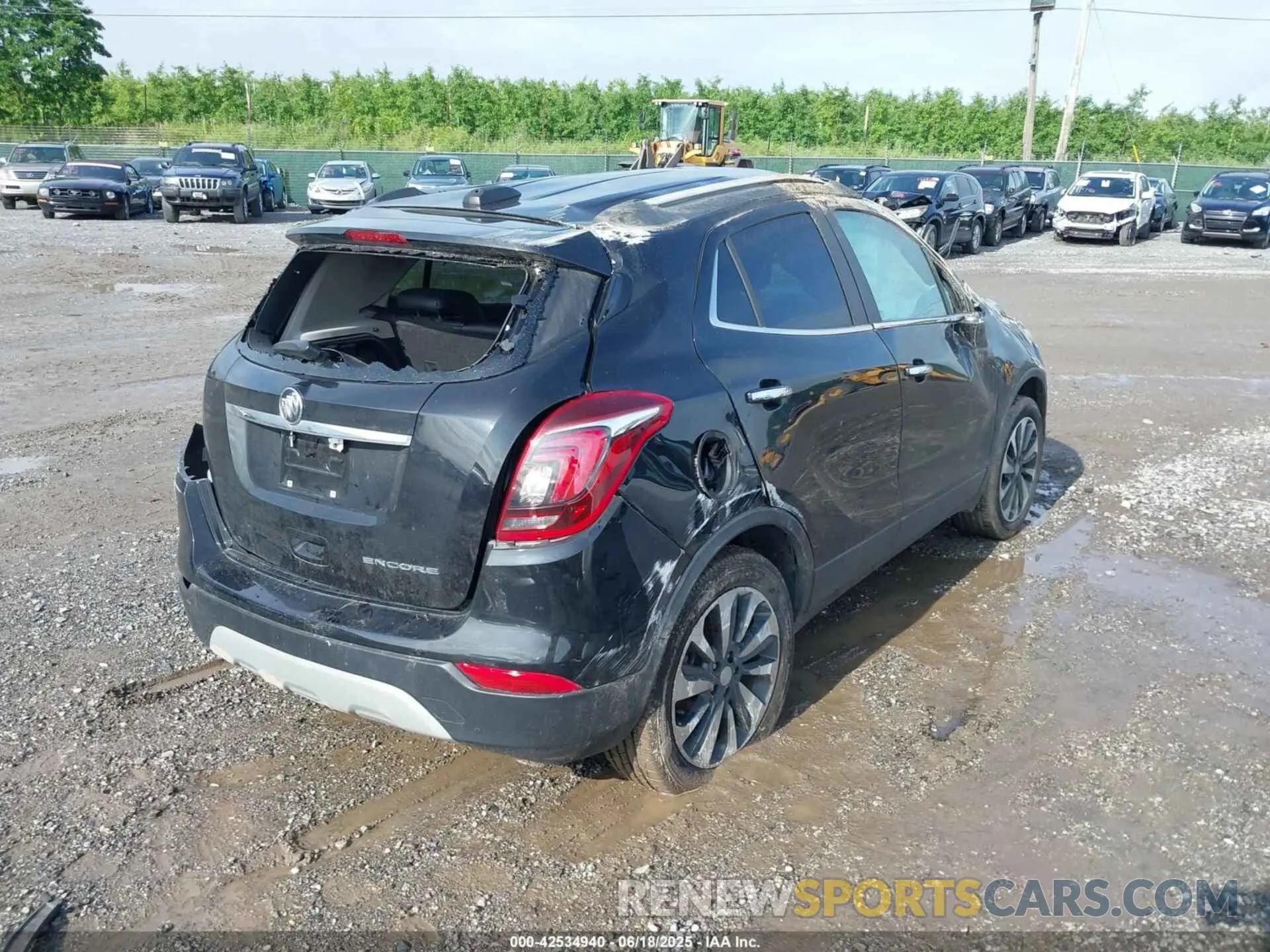 4 Photograph of a damaged car KL4CJASB7MB335162 BUICK ENCORE 2021