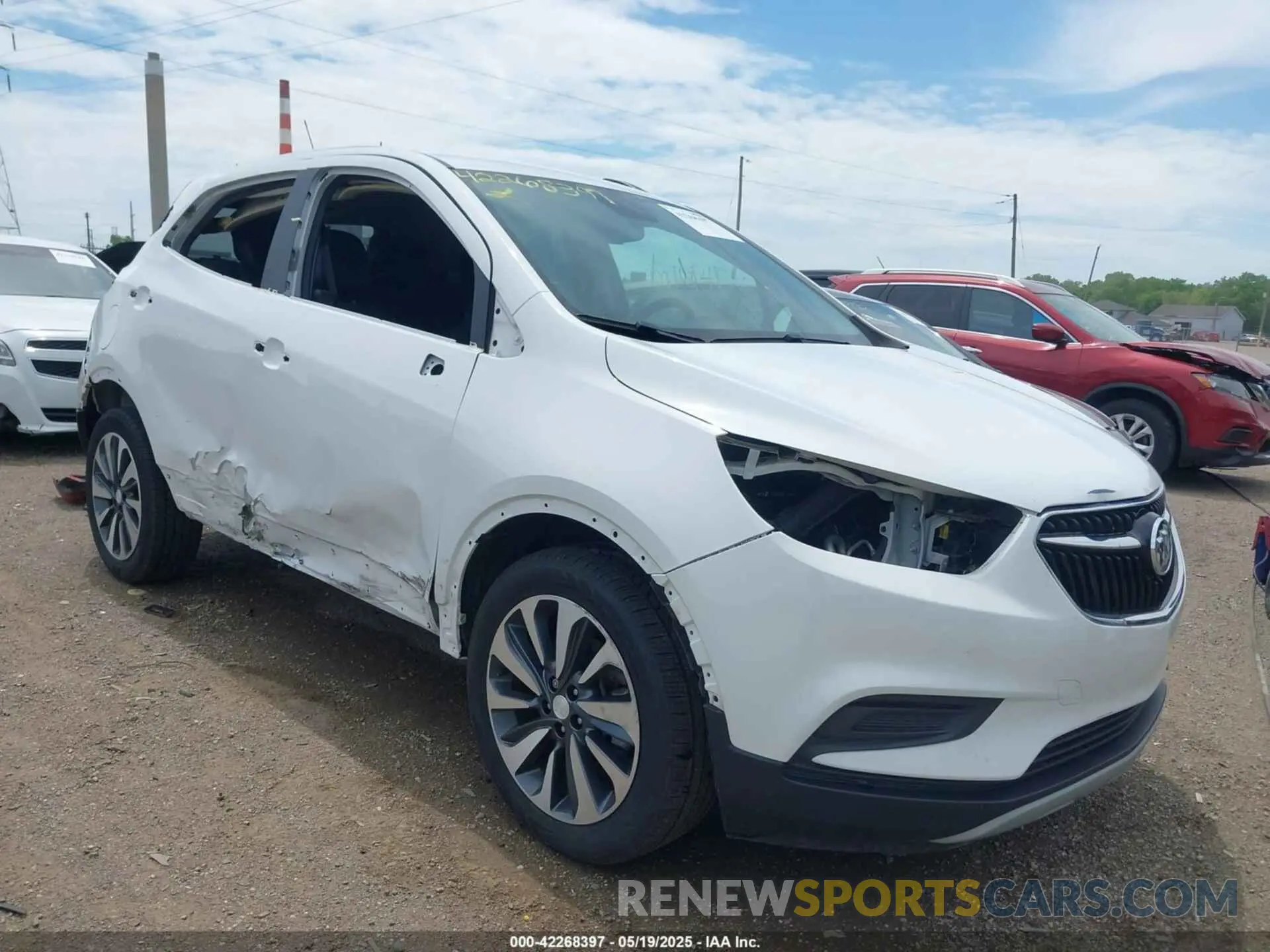 6 Photograph of a damaged car KL4CJASB8MB315843 BUICK ENCORE 2021