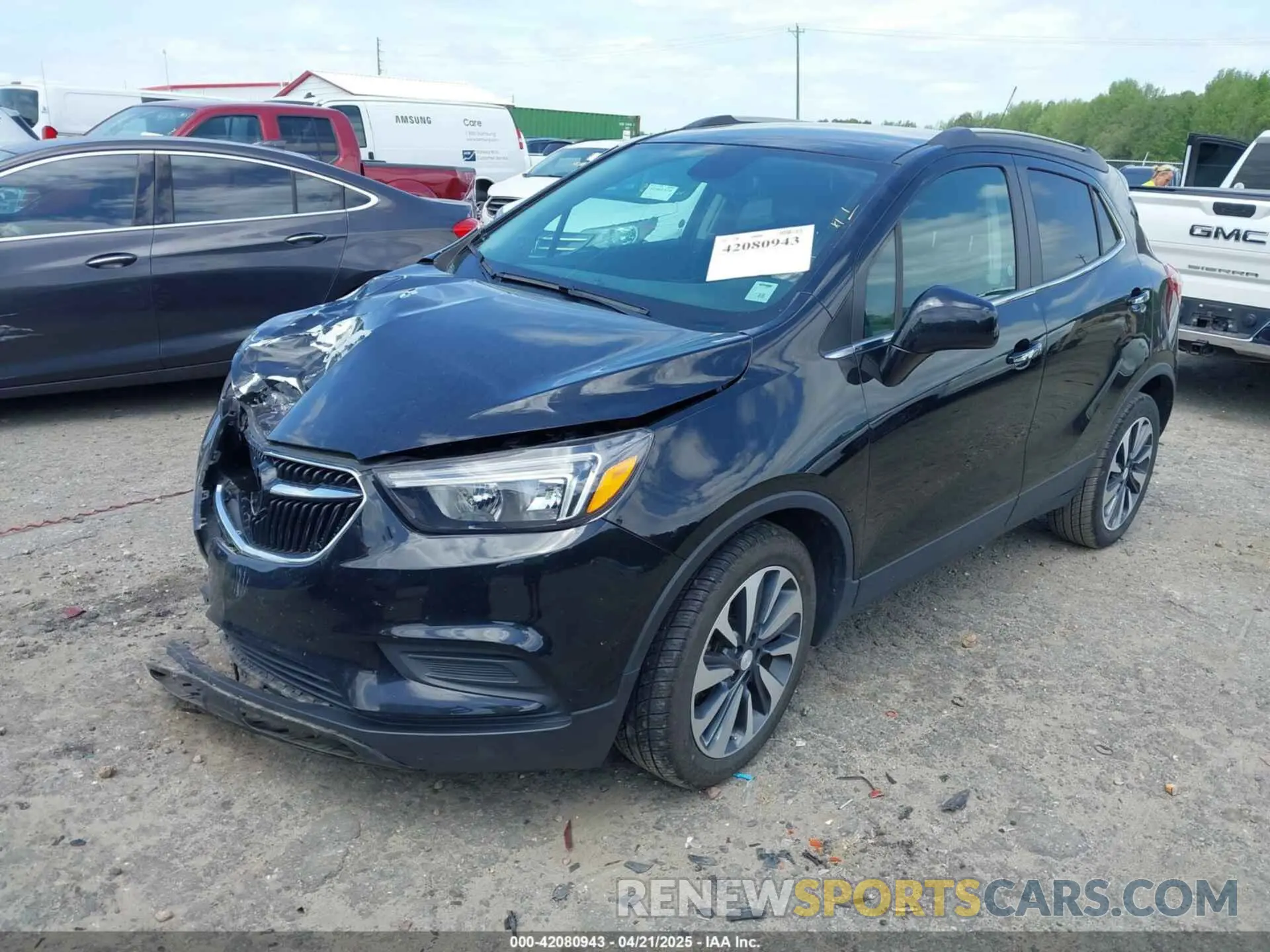 2 Photograph of a damaged car KL4CJASB8MB339091 BUICK ENCORE 2021