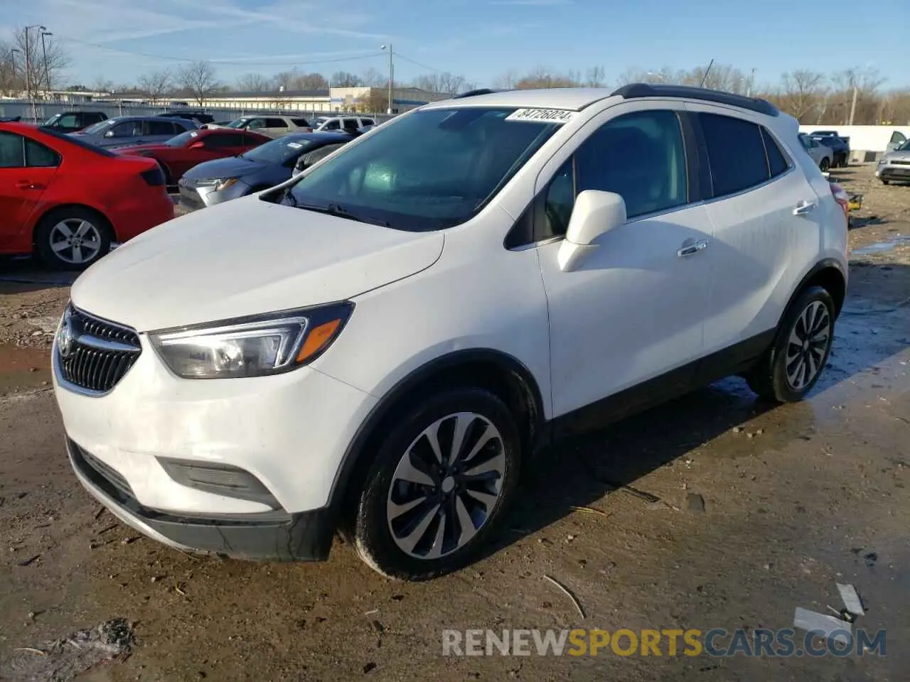 1 Photograph of a damaged car KL4CJASB8MB352665 BUICK ENCORE 2021