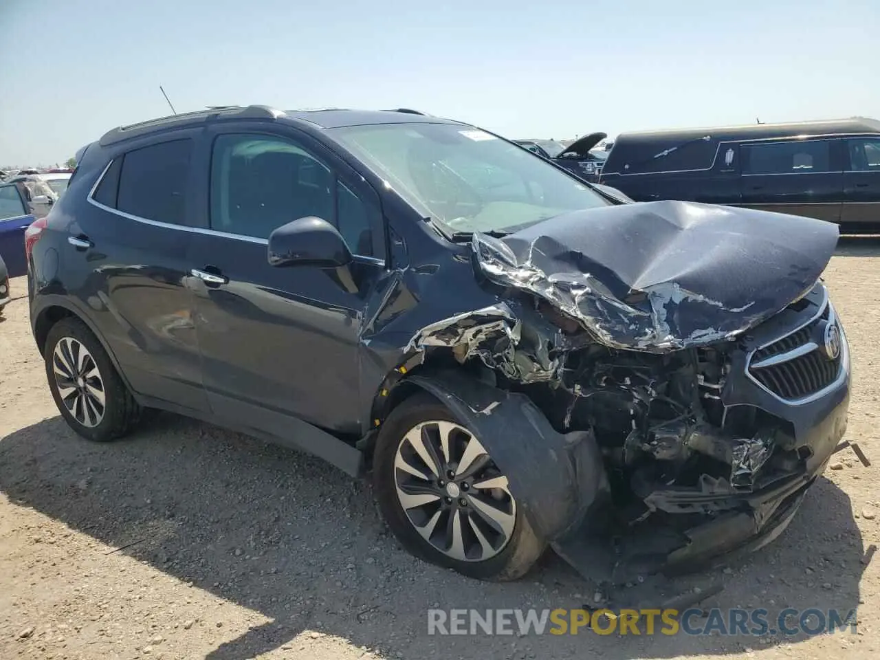 4 Photograph of a damaged car KL4CJASB9MB319139 BUICK ENCORE 2021