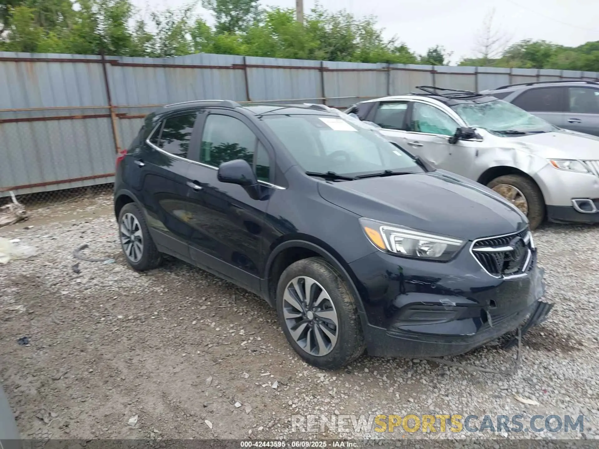 1 Photograph of a damaged car KL4CJESB0MB323751 BUICK ENCORE 2021