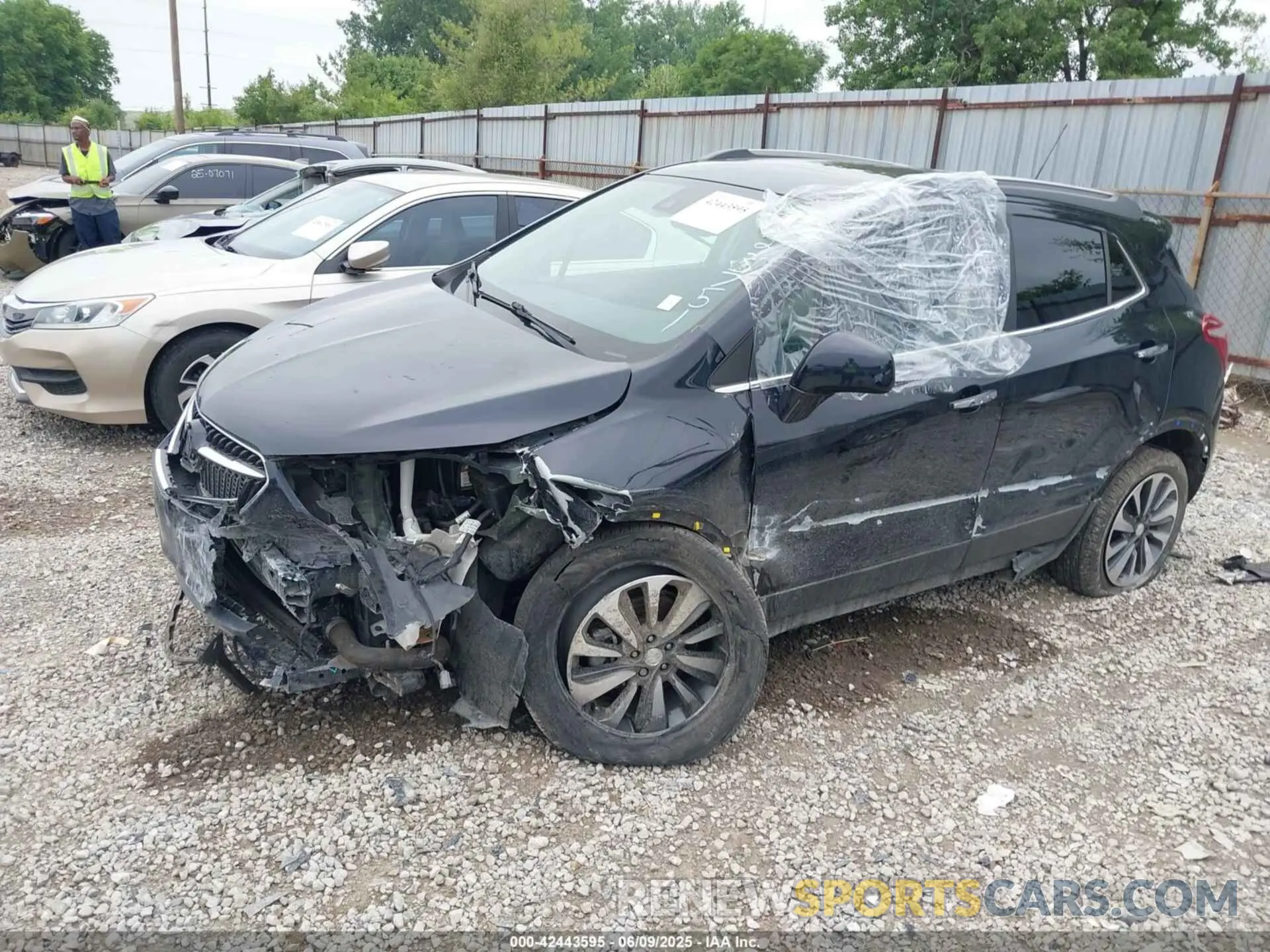2 Photograph of a damaged car KL4CJESB0MB323751 BUICK ENCORE 2021
