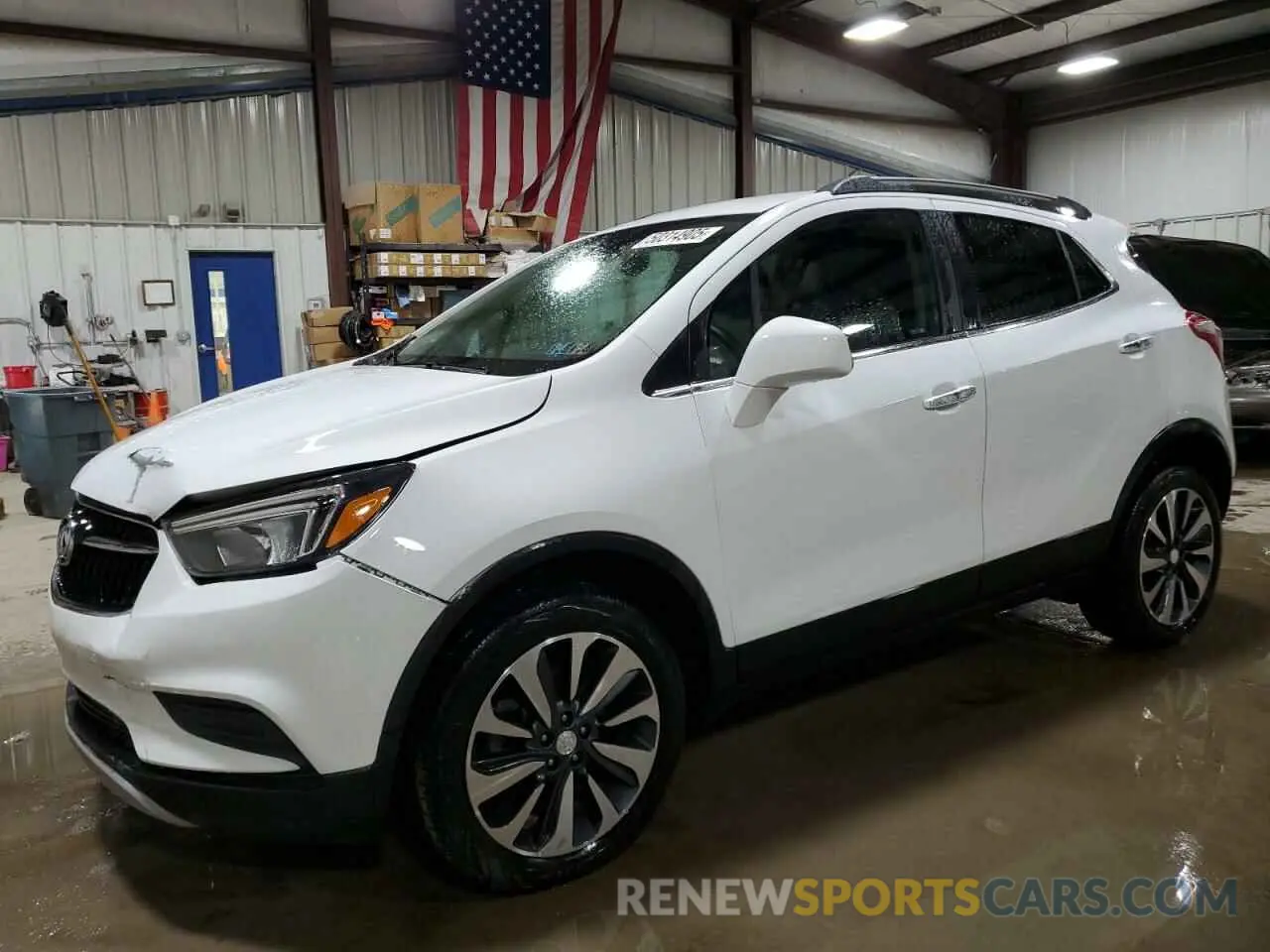 1 Photograph of a damaged car KL4CJESB1MB339103 BUICK ENCORE 2021