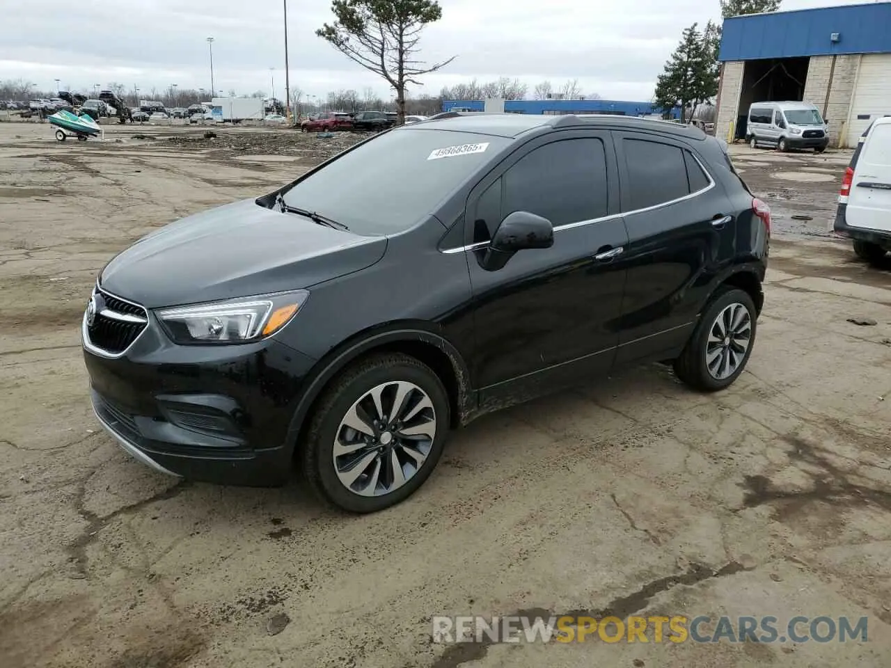 1 Photograph of a damaged car KL4CJESB1MB346018 BUICK ENCORE 2021