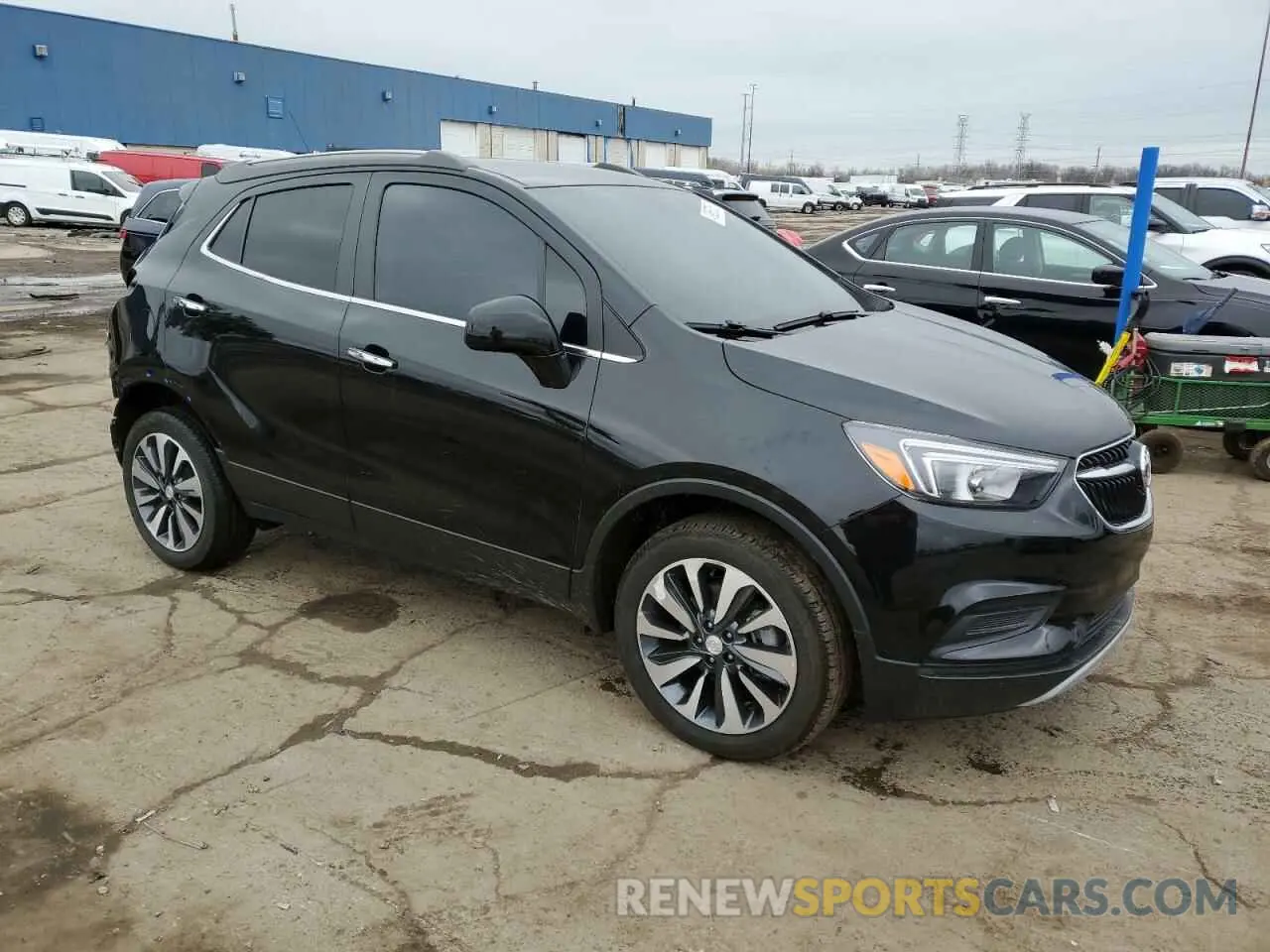 4 Photograph of a damaged car KL4CJESB1MB346018 BUICK ENCORE 2021