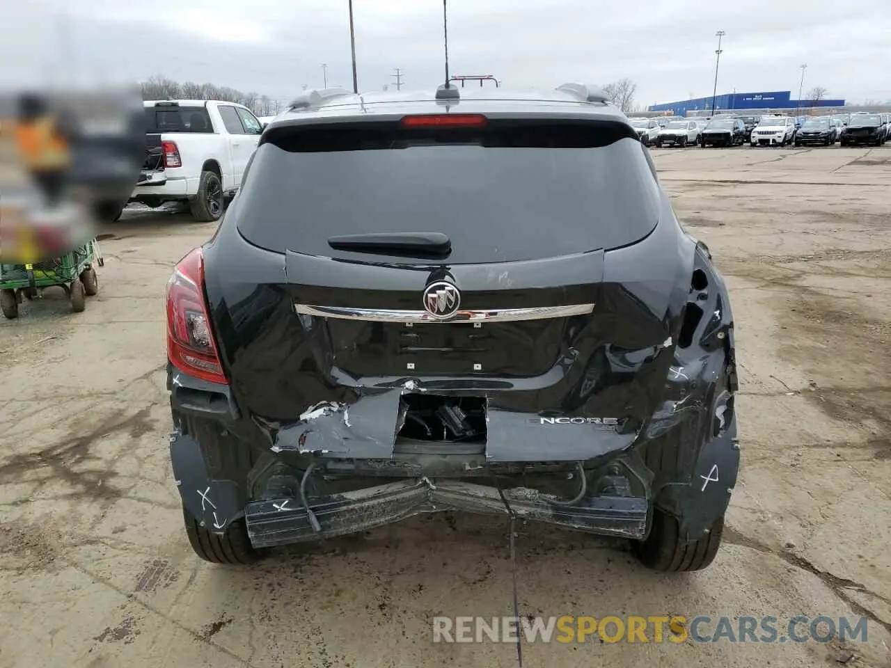 6 Photograph of a damaged car KL4CJESB1MB346018 BUICK ENCORE 2021