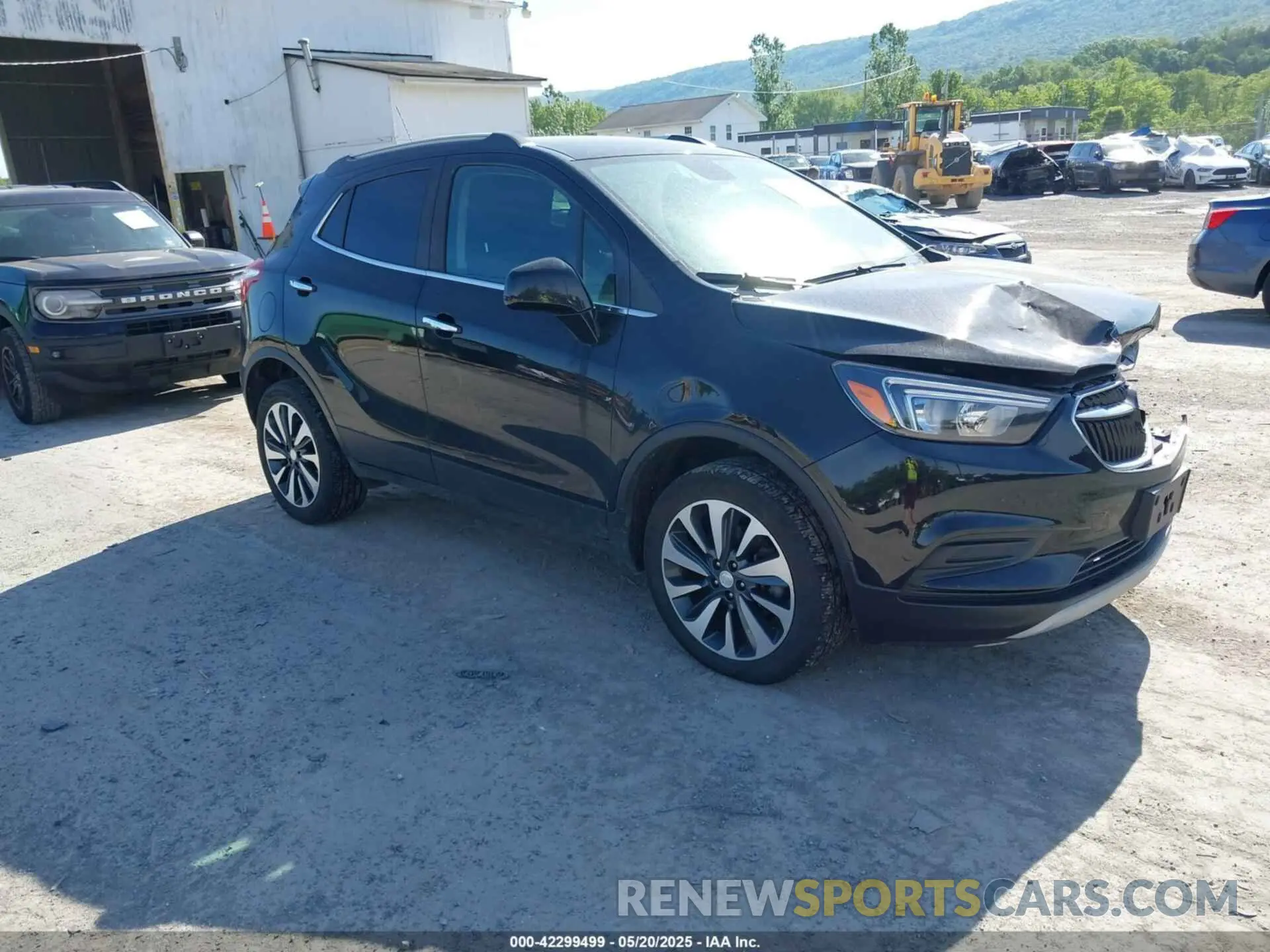 1 Photograph of a damaged car KL4CJESB2MB325002 BUICK ENCORE 2021