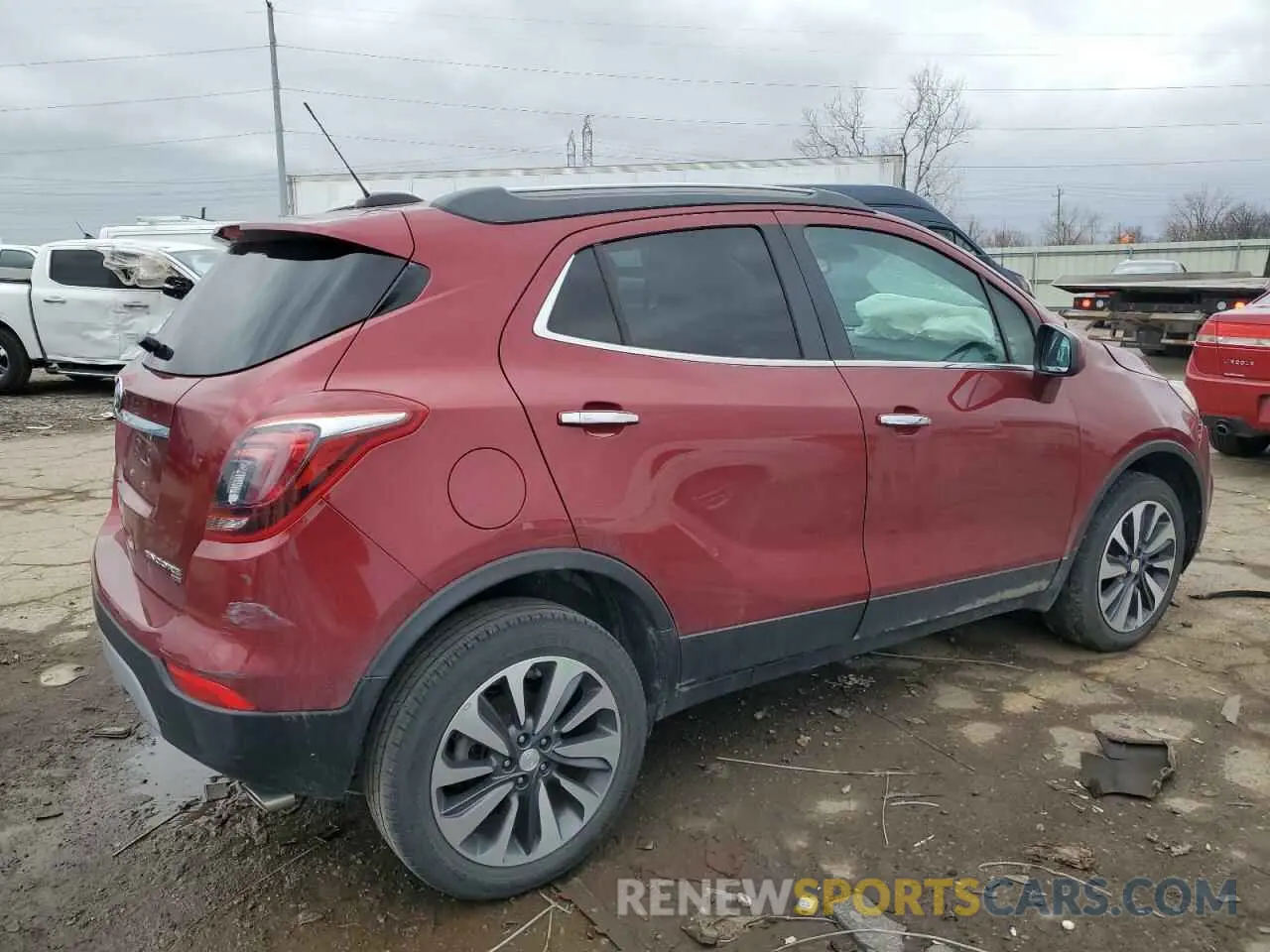 3 Photograph of a damaged car KL4CJESB2MB335190 BUICK ENCORE 2021