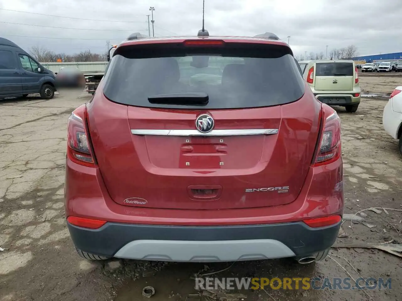 6 Photograph of a damaged car KL4CJESB2MB335190 BUICK ENCORE 2021