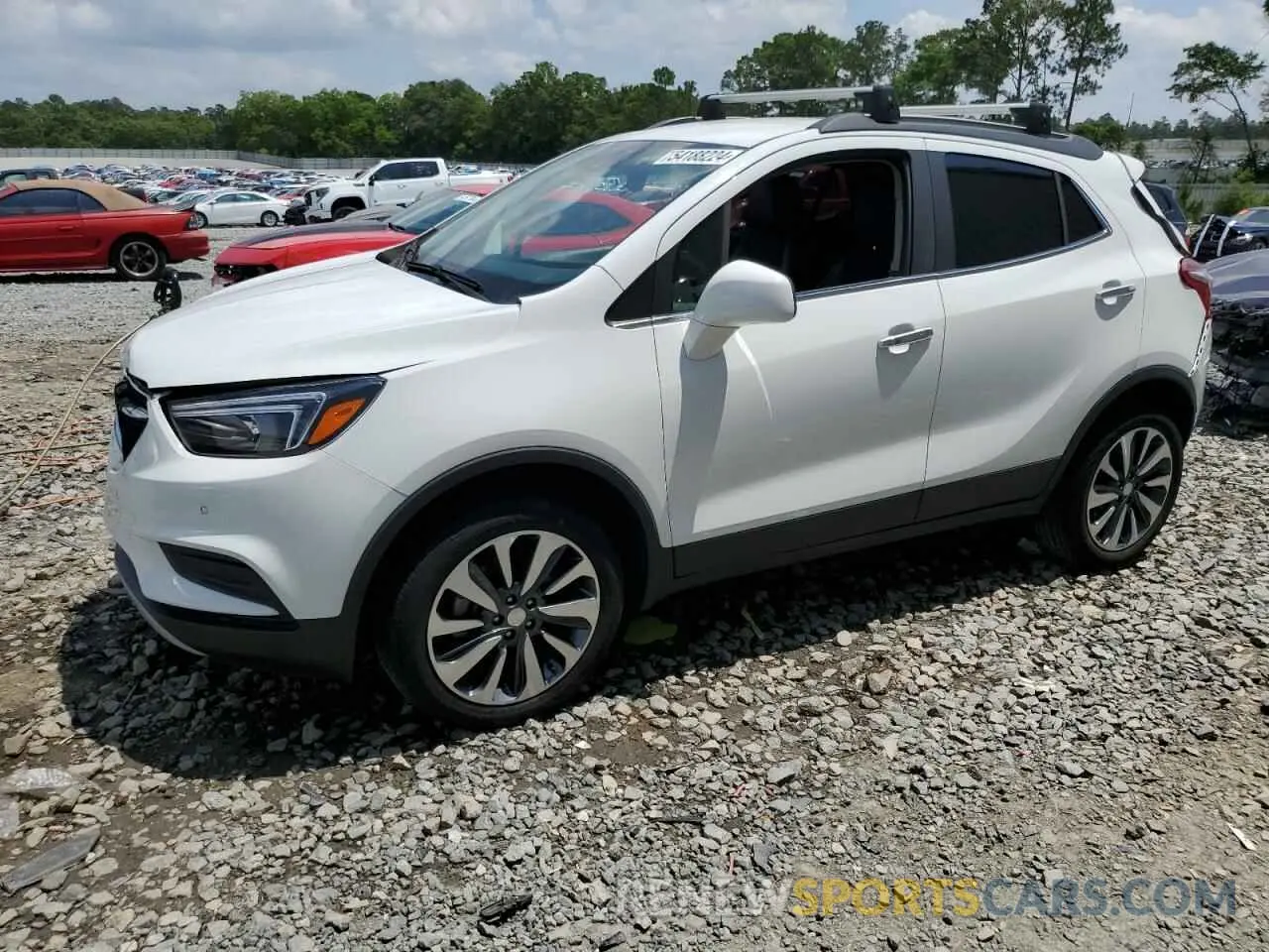 1 Photograph of a damaged car KL4CJESB2MB357691 BUICK ENCORE 2021