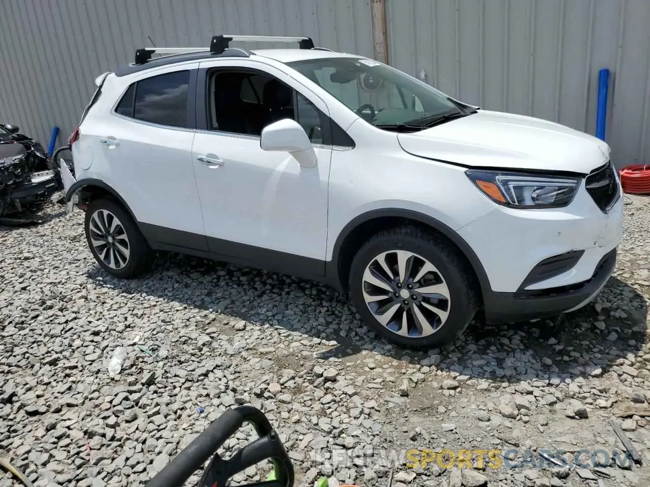 4 Photograph of a damaged car KL4CJESB2MB357691 BUICK ENCORE 2021