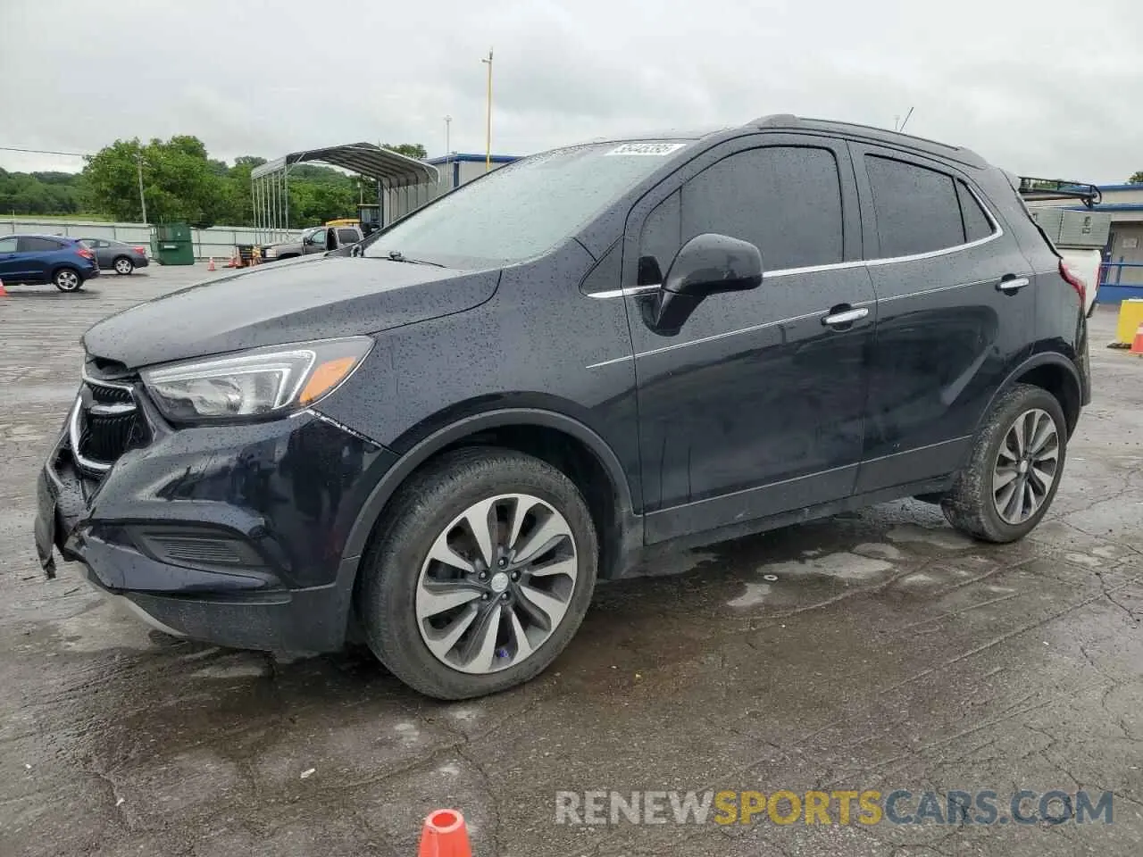 1 Photograph of a damaged car KL4CJESB2MB358842 BUICK ENCORE 2021