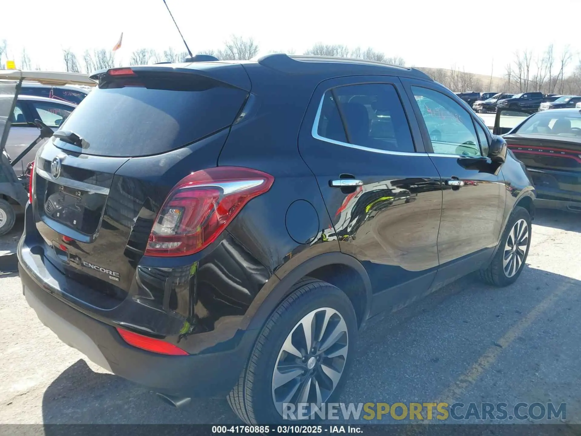 4 Photograph of a damaged car KL4CJESB4MB307116 BUICK ENCORE 2021