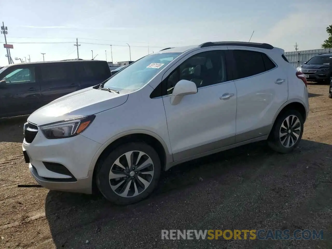 1 Photograph of a damaged car KL4CJESB4MB332453 BUICK ENCORE 2021