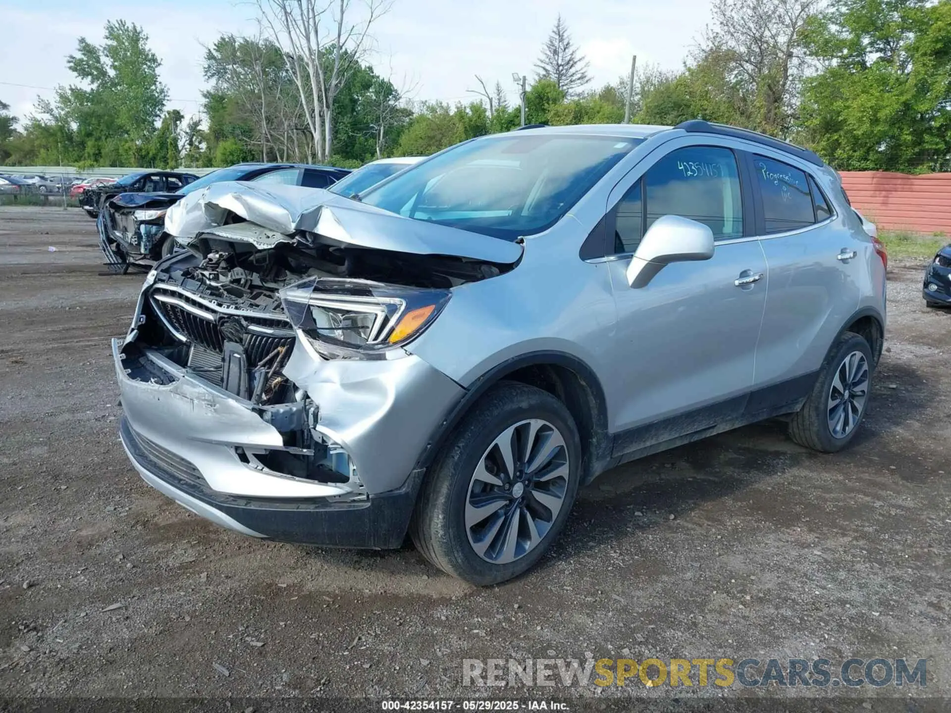 2 Photograph of a damaged car KL4CJESB5MB341694 BUICK ENCORE 2021