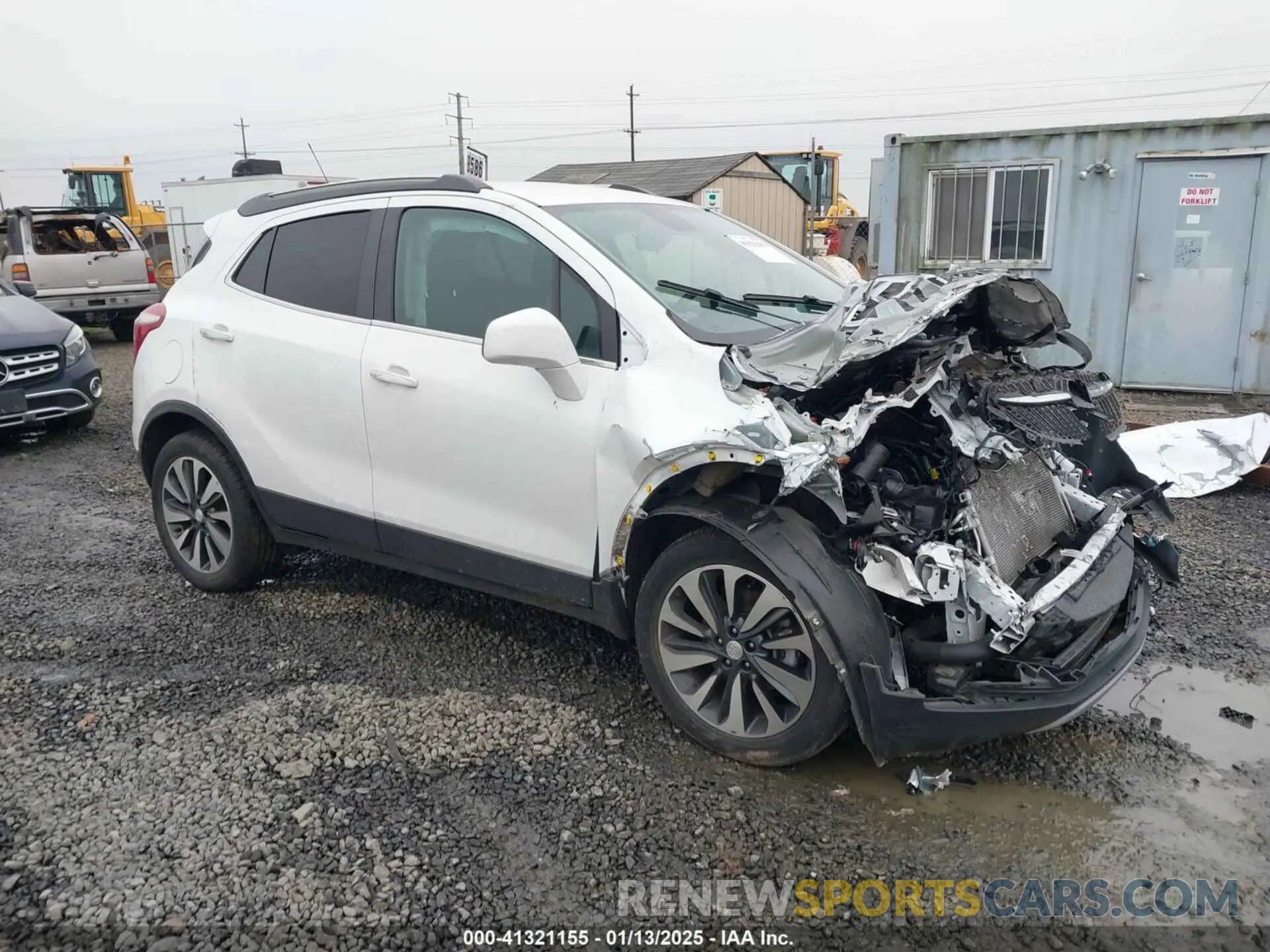 1 Photograph of a damaged car KL4CJESB5MB347298 BUICK ENCORE 2021