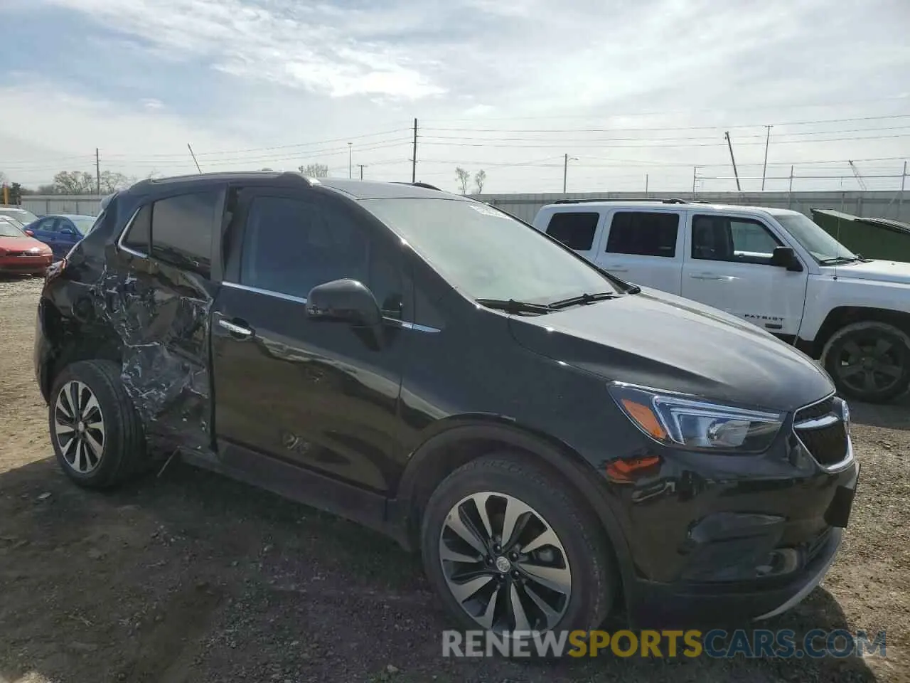 4 Photograph of a damaged car KL4CJESB5MB350895 BUICK ENCORE 2021