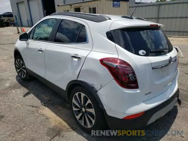 2 Photograph of a damaged car KL4CJESB6MB341560 BUICK ENCORE 2021