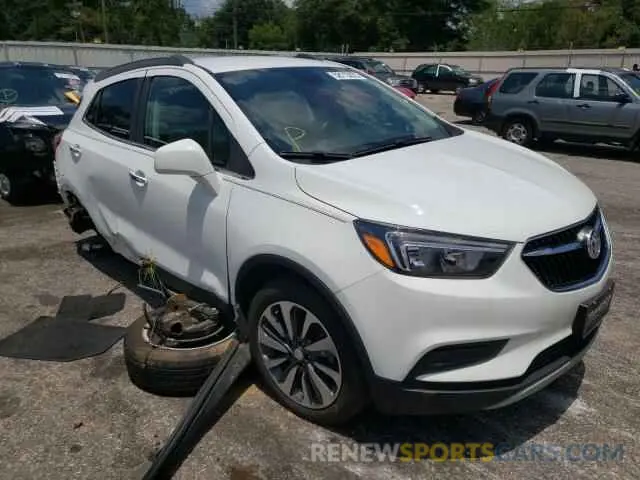 4 Photograph of a damaged car KL4CJESB6MB341560 BUICK ENCORE 2021