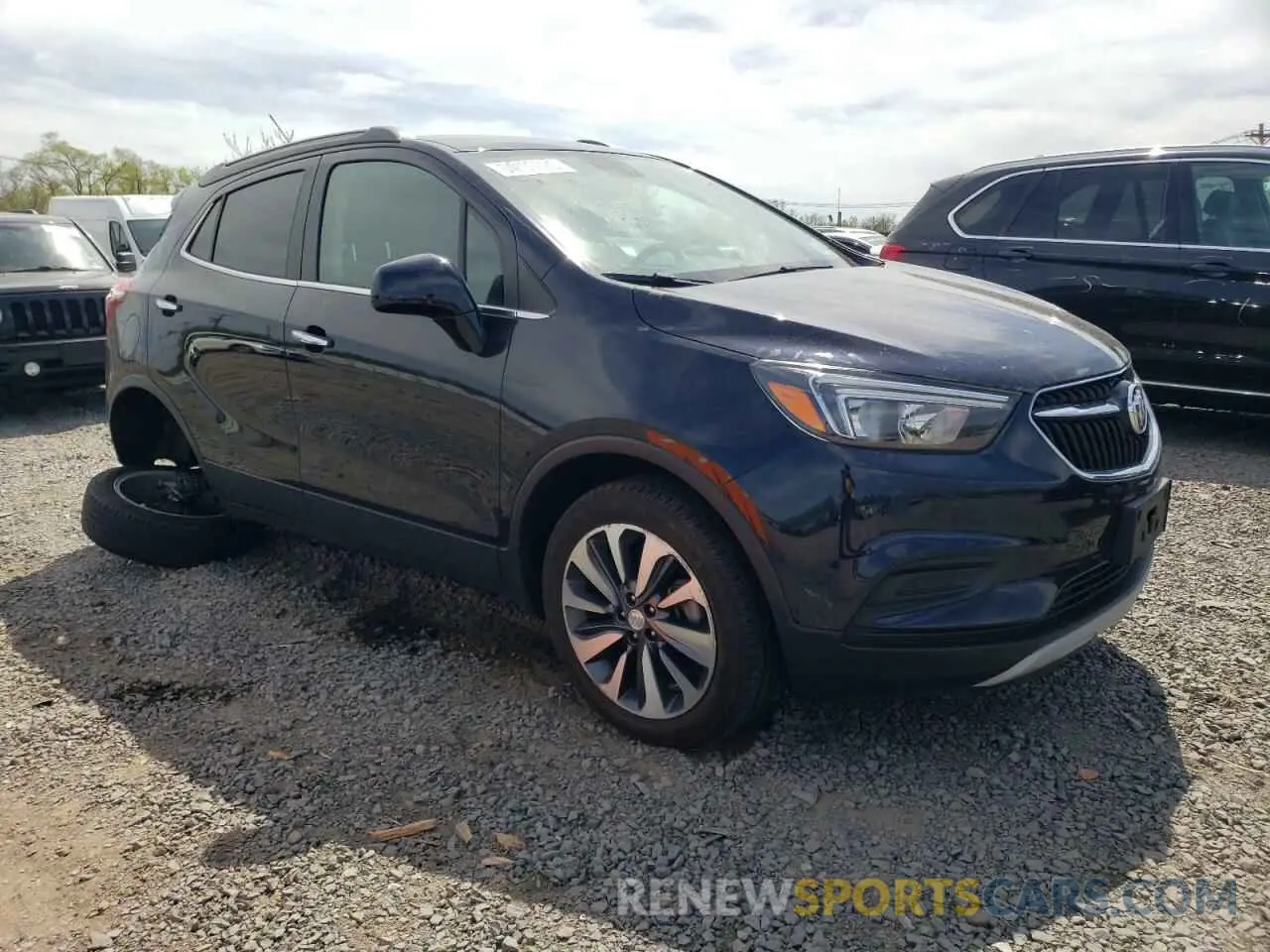 4 Photograph of a damaged car KL4CJESB7MB333032 BUICK ENCORE 2021