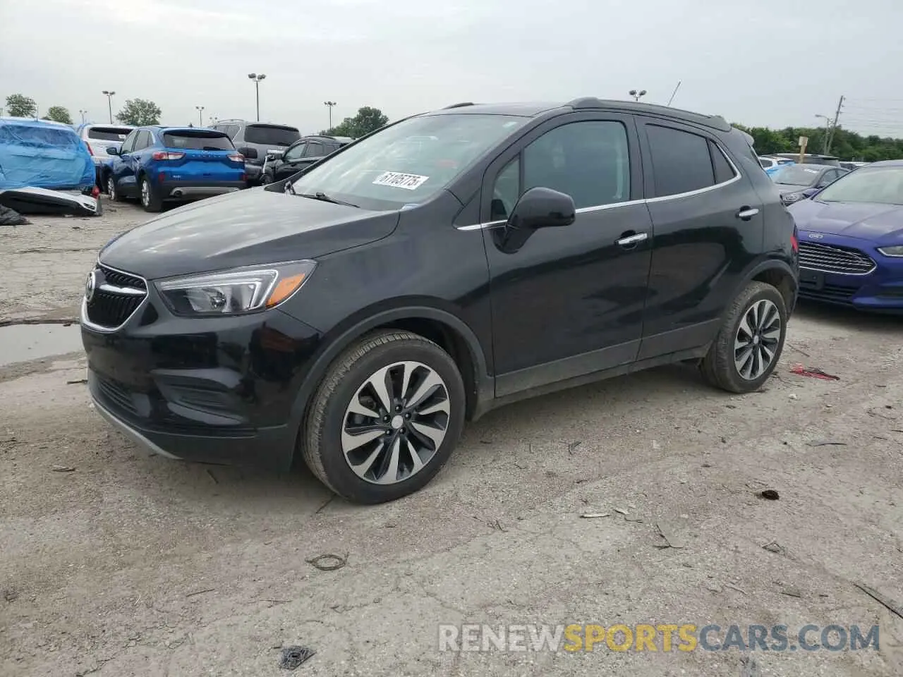 1 Photograph of a damaged car KL4CJESB7MB341258 BUICK ENCORE 2021