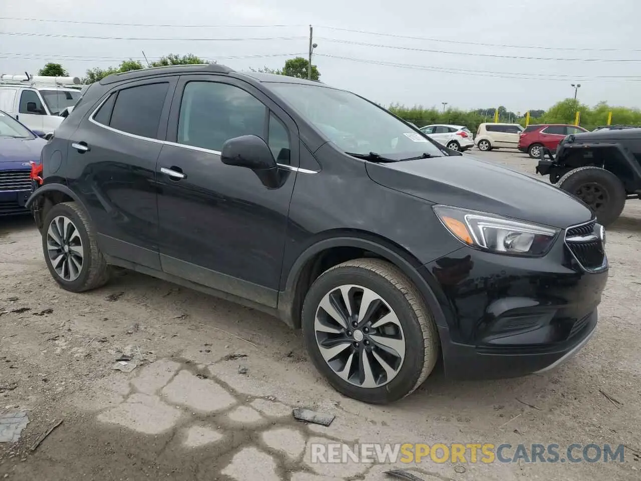 4 Photograph of a damaged car KL4CJESB7MB341258 BUICK ENCORE 2021