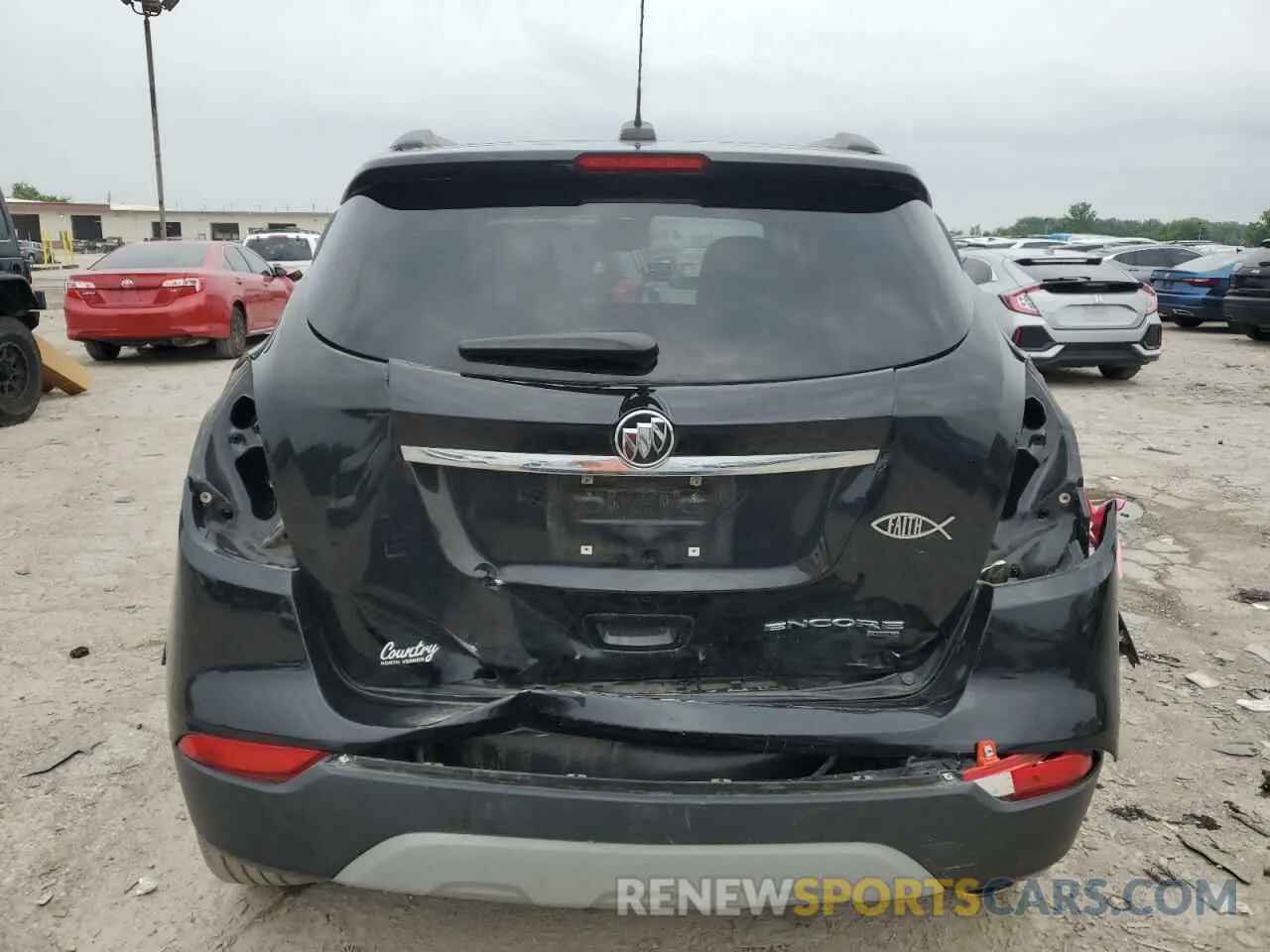 6 Photograph of a damaged car KL4CJESB7MB341258 BUICK ENCORE 2021