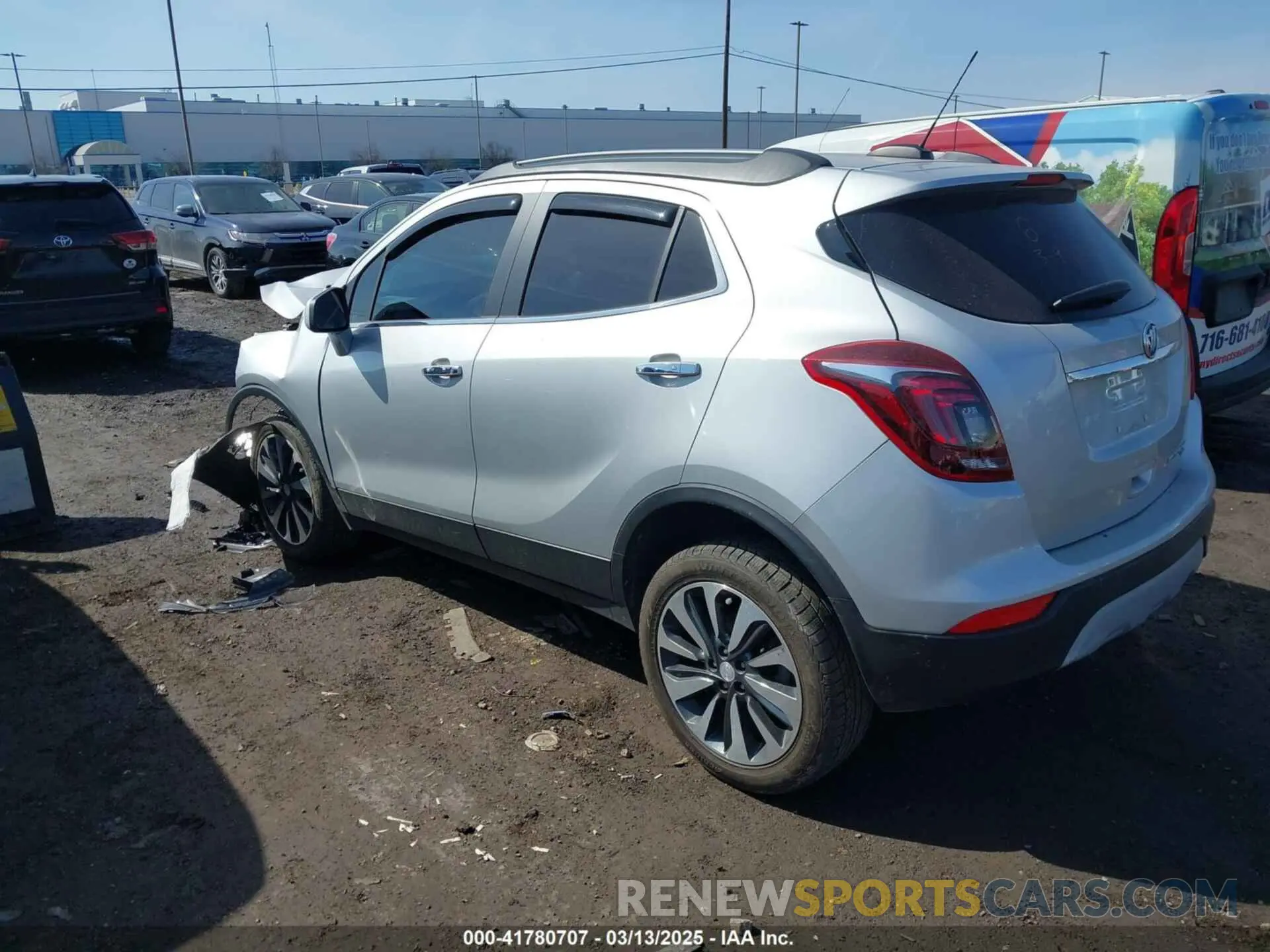 3 Photograph of a damaged car KL4CJESB7MB342247 BUICK ENCORE 2021