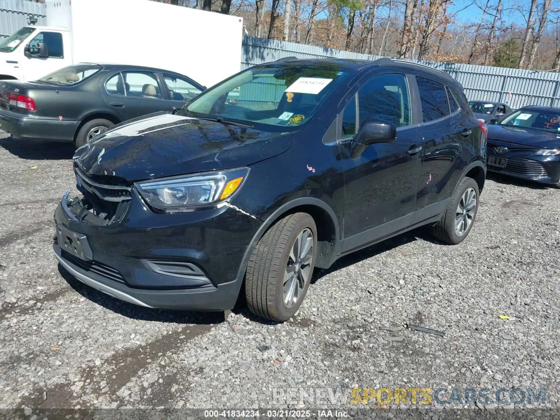 2 Photograph of a damaged car KL4CJESB8MB332830 BUICK ENCORE 2021