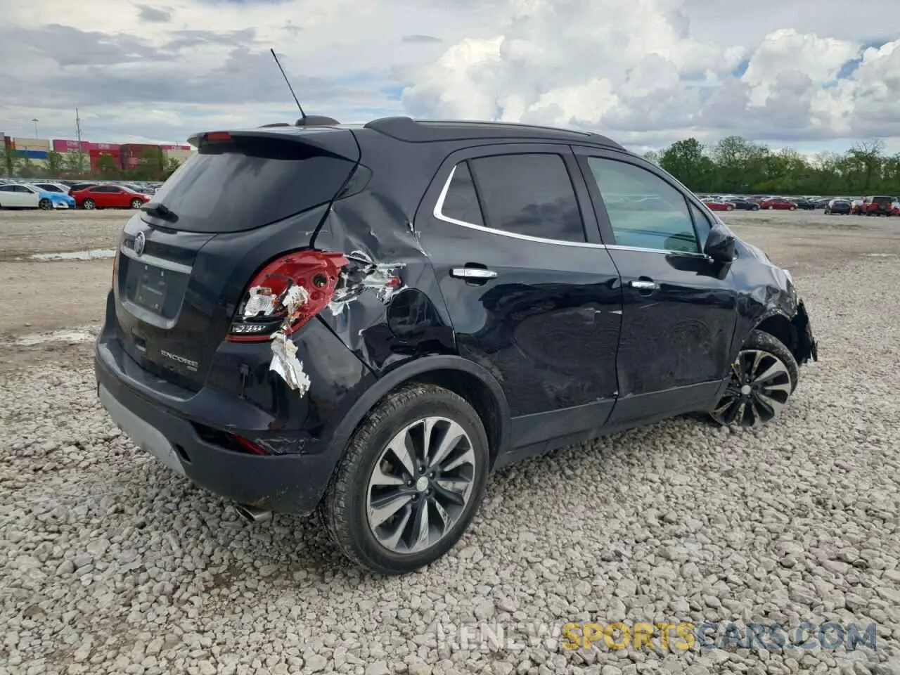 3 Photograph of a damaged car KL4CJESB8MB347151 BUICK ENCORE 2021