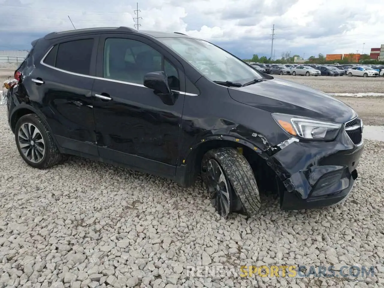 4 Photograph of a damaged car KL4CJESB8MB347151 BUICK ENCORE 2021