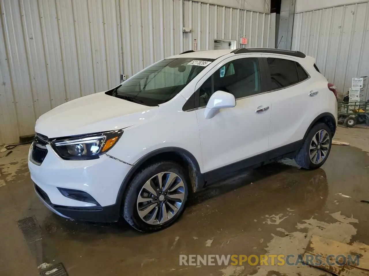 1 Photograph of a damaged car KL4CJESBXMB328326 BUICK ENCORE 2021