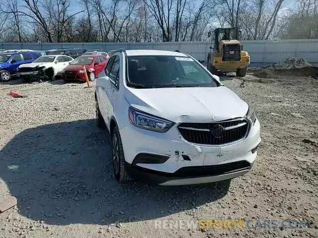 14 Photograph of a damaged car KL4CJESBXMB328326 BUICK ENCORE 2021