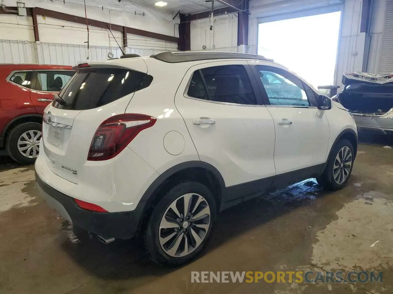 3 Photograph of a damaged car KL4CJESBXMB328326 BUICK ENCORE 2021