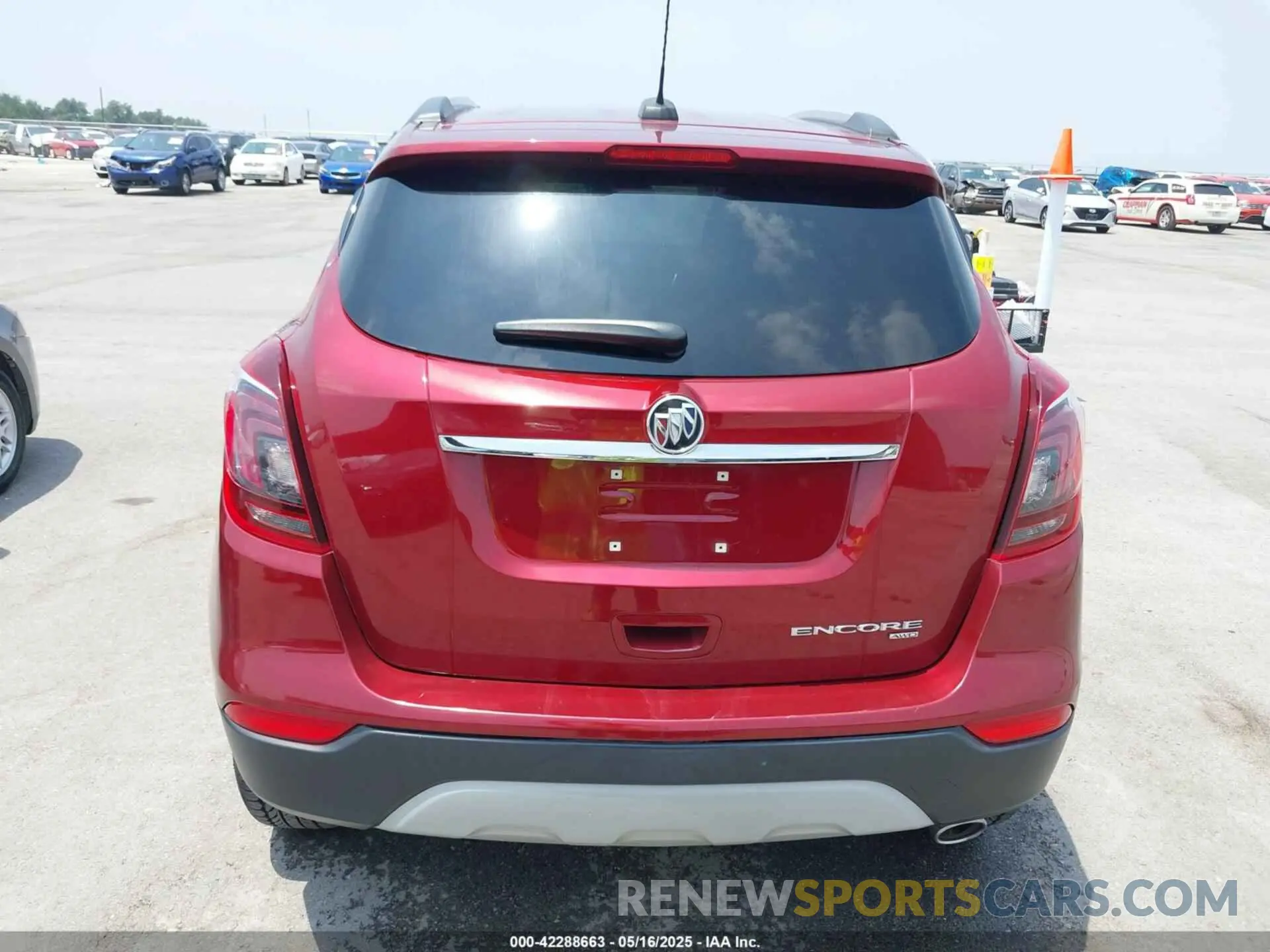 16 Photograph of a damaged car KL4CJESM0MB374359 BUICK ENCORE 2021