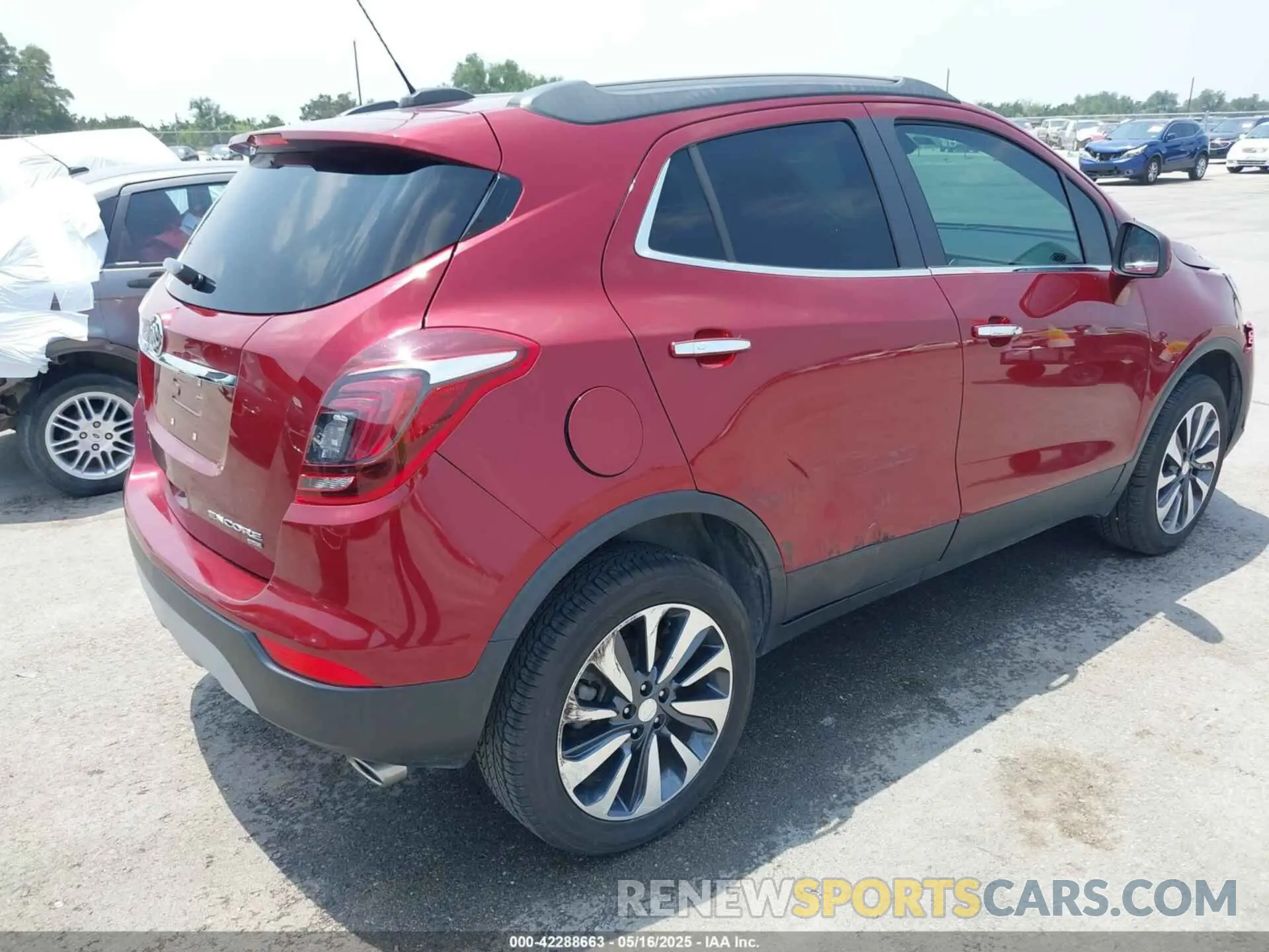 4 Photograph of a damaged car KL4CJESM0MB374359 BUICK ENCORE 2021