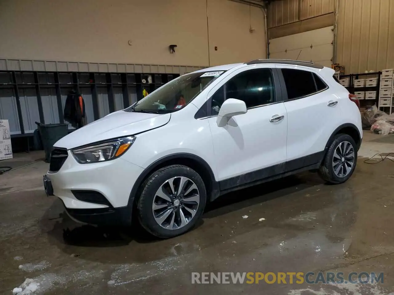 1 Photograph of a damaged car KL4CJESM3MB364022 BUICK ENCORE 2021