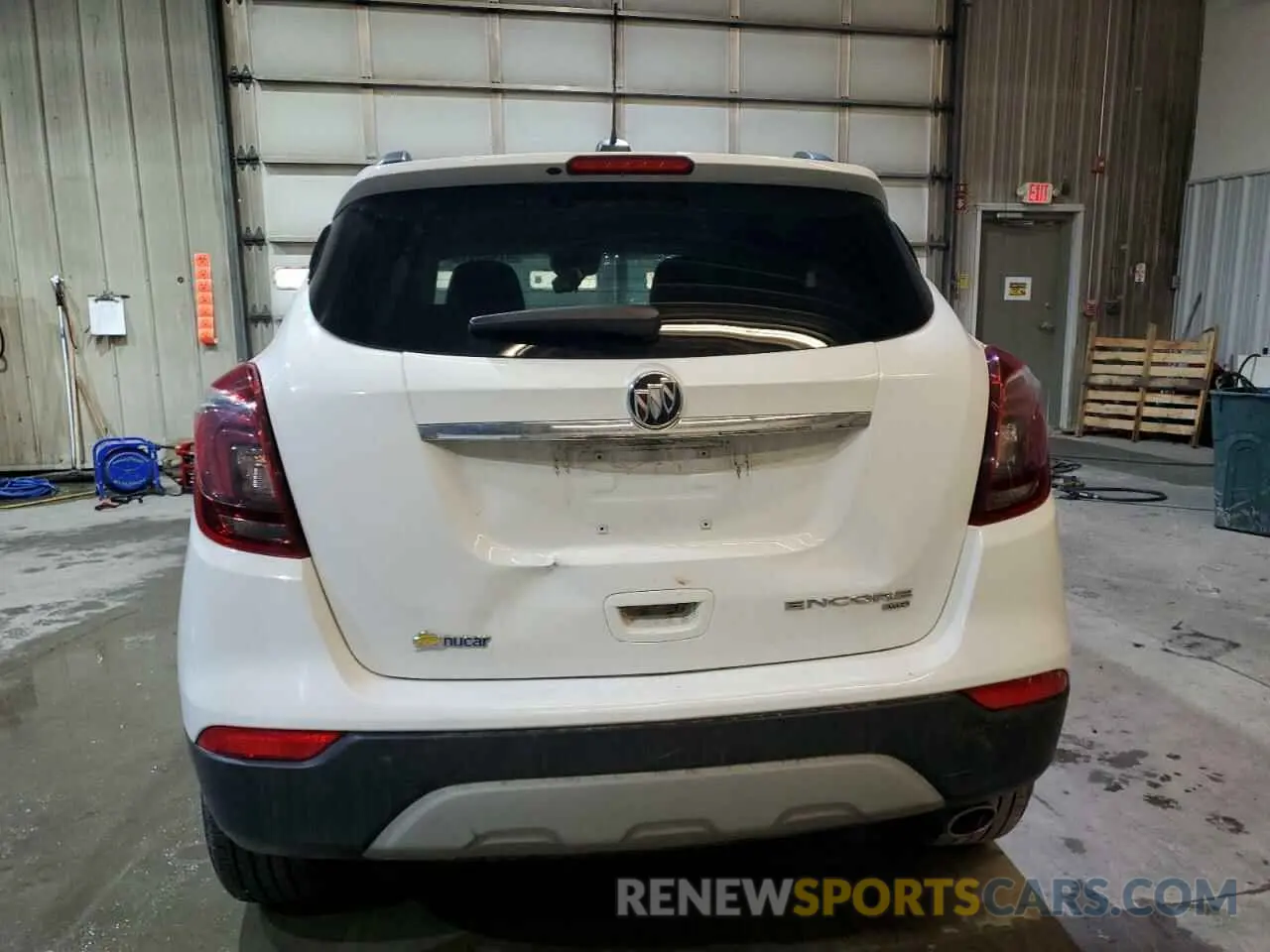 6 Photograph of a damaged car KL4CJESM3MB364022 BUICK ENCORE 2021