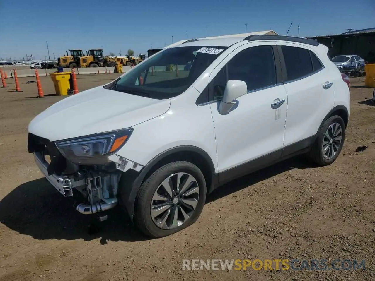 1 Photograph of a damaged car KL4CJESM4MB364725 BUICK ENCORE 2021